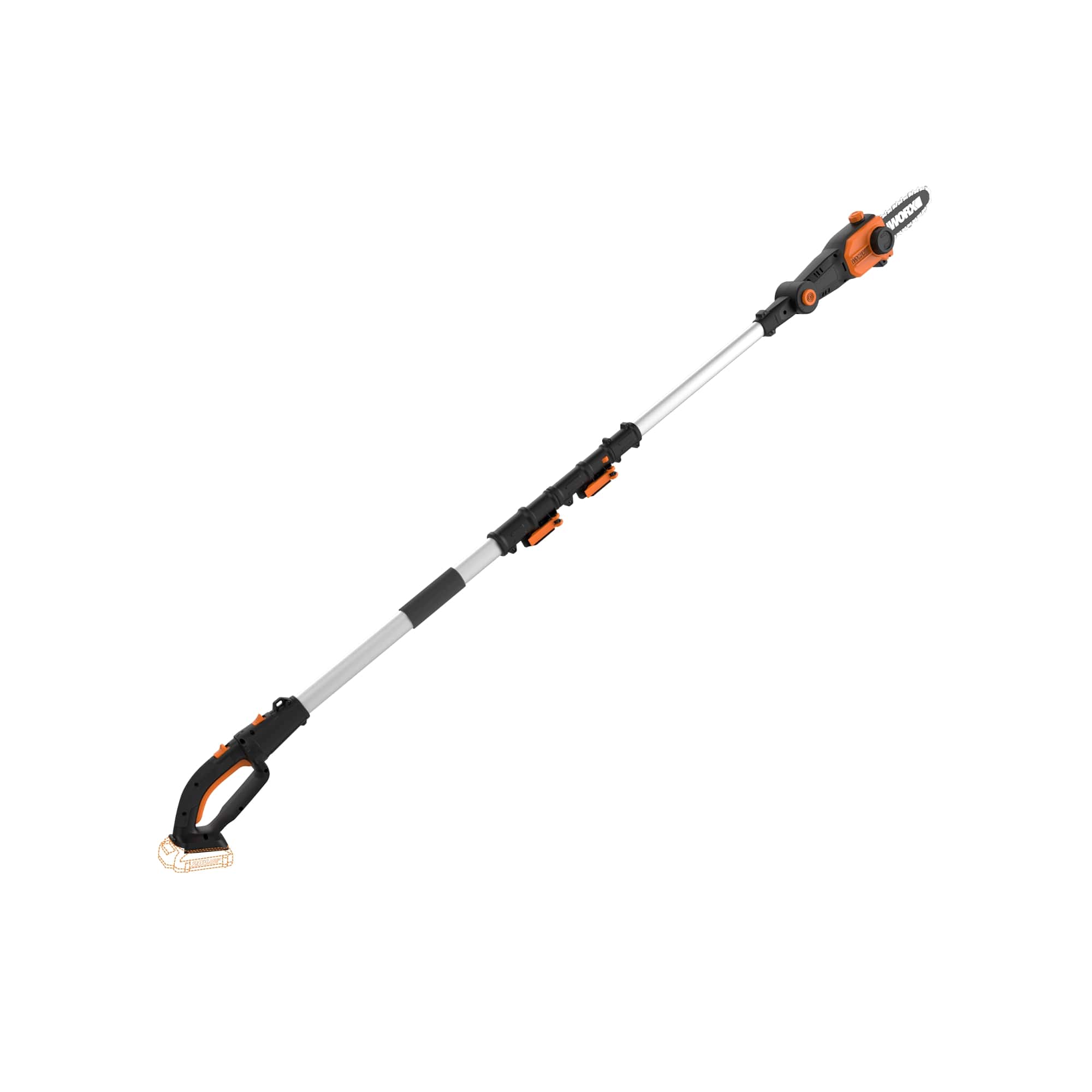 WORX WG323.9 20-Volt Max 10-in Cordless Electric Chainsaw (Battery Not Included)