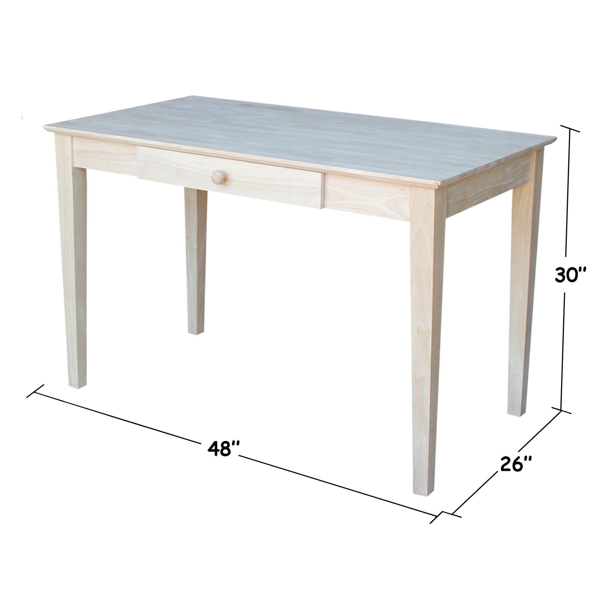 Four Leg Writing Desk