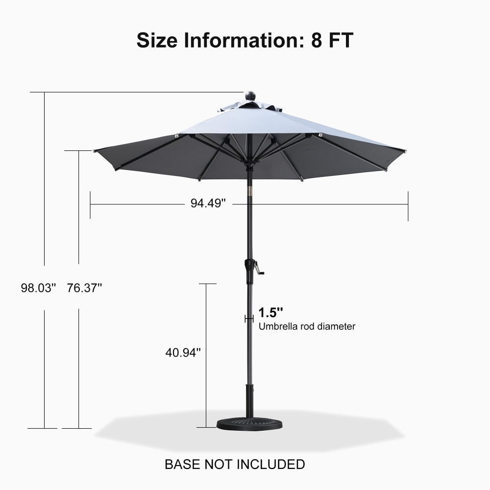 PURPLE LEAF LS03-MLZXR08-LG Umbrellas-2 - View #6