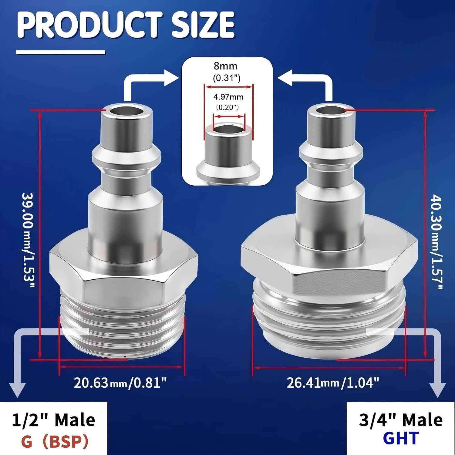 Justincity LJT0818J0253 Quick-Connectors - View #3