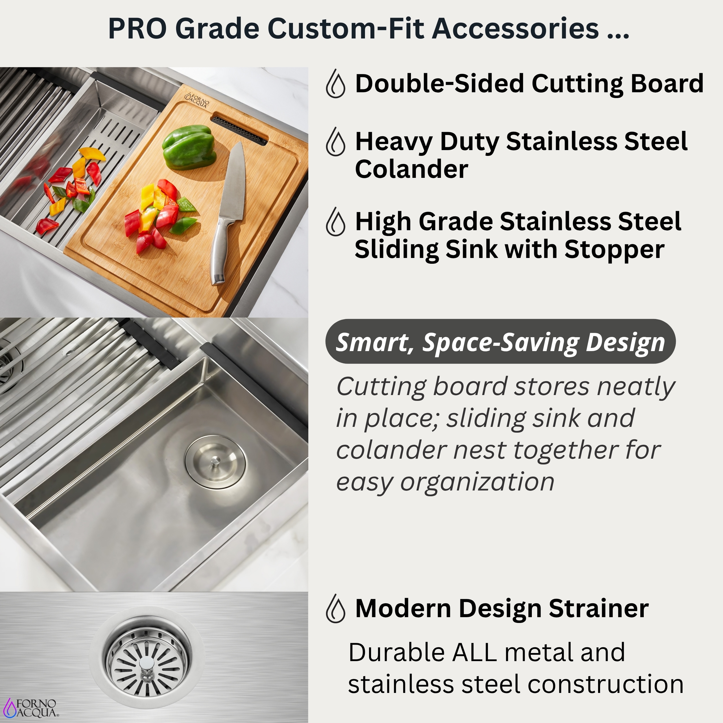 FORNO ACQUA JUXN70 Kitchen-Sinks - View #4