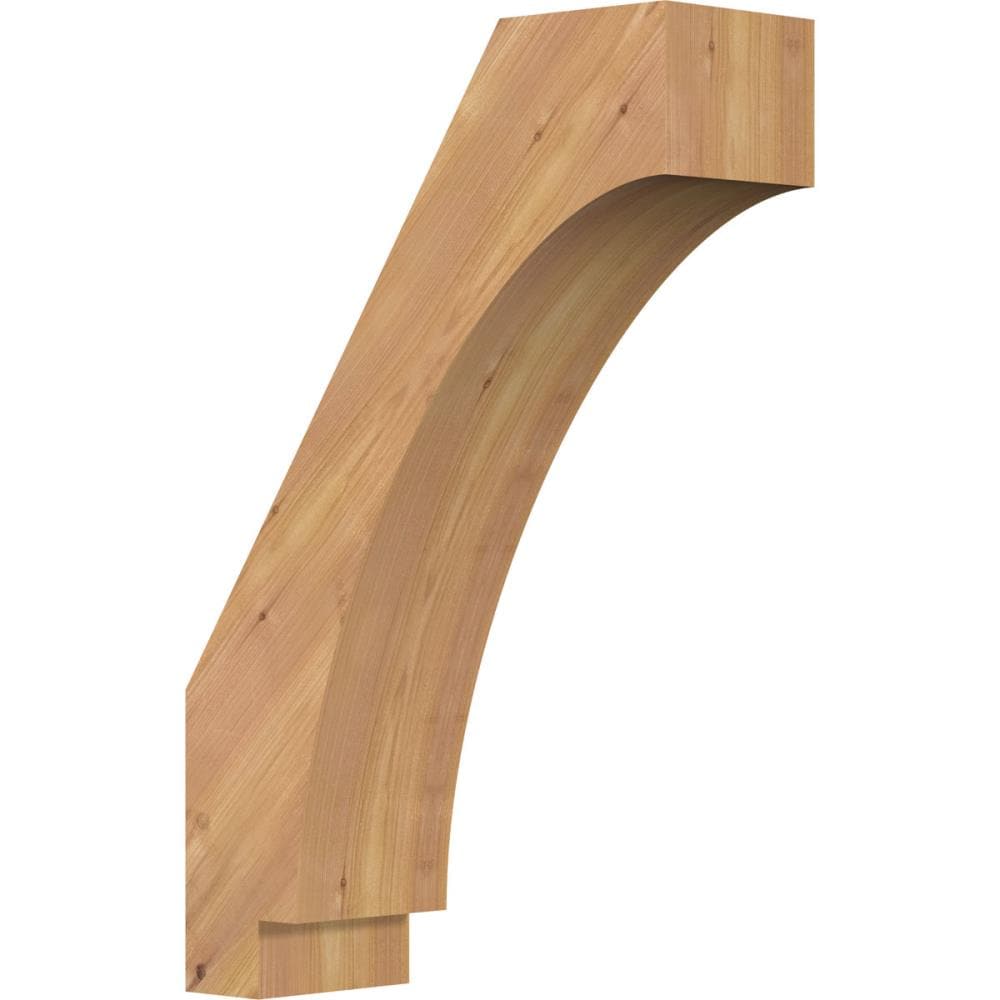 Ekena Millwork BRC06X16X24IMP00SWR 5-1/2-in x 16-in x 24-in Western Red Cedar Unfinished Wood Imperial smooth