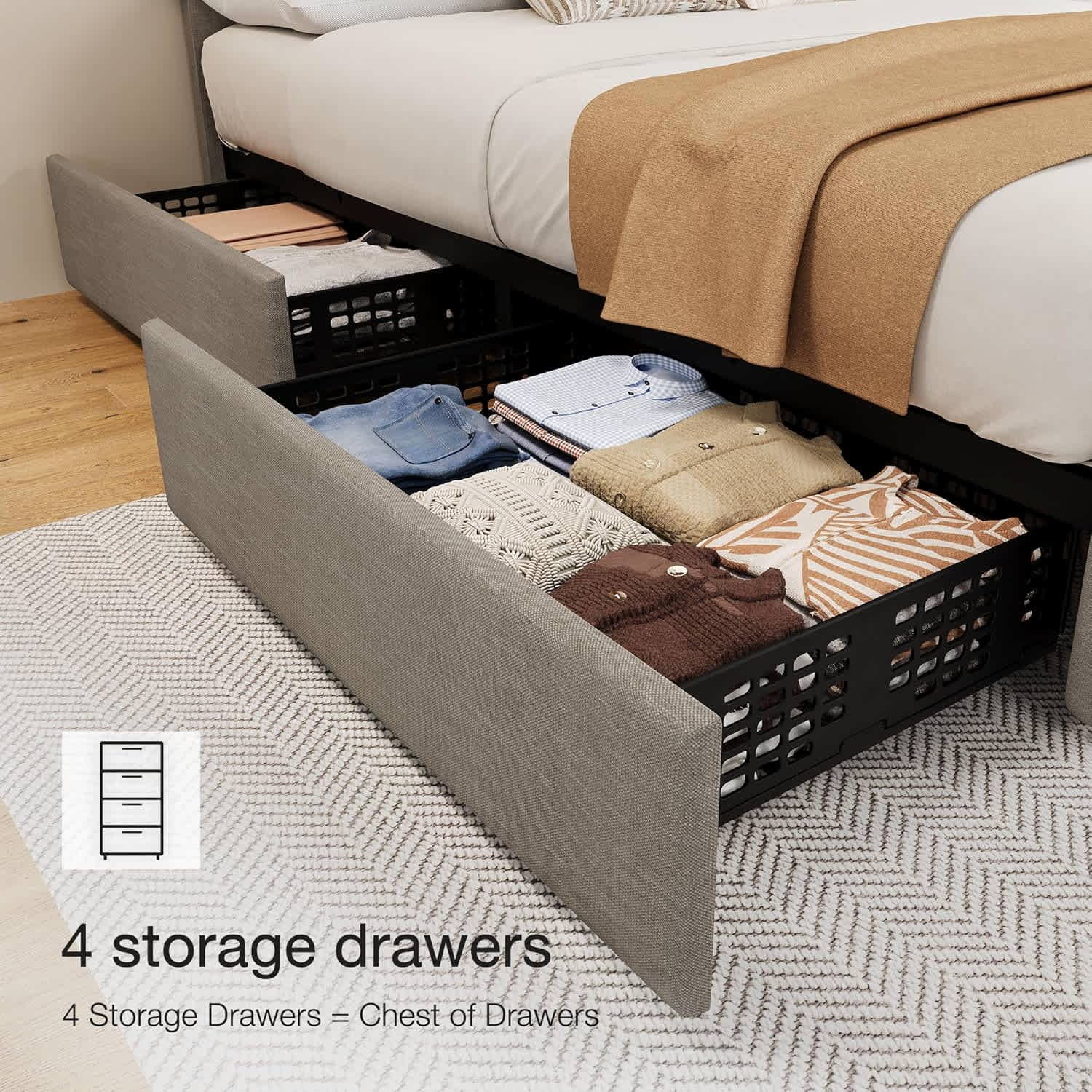 Qeetex LHF-BED-PHO-0ZIE3SAO beds - View #3