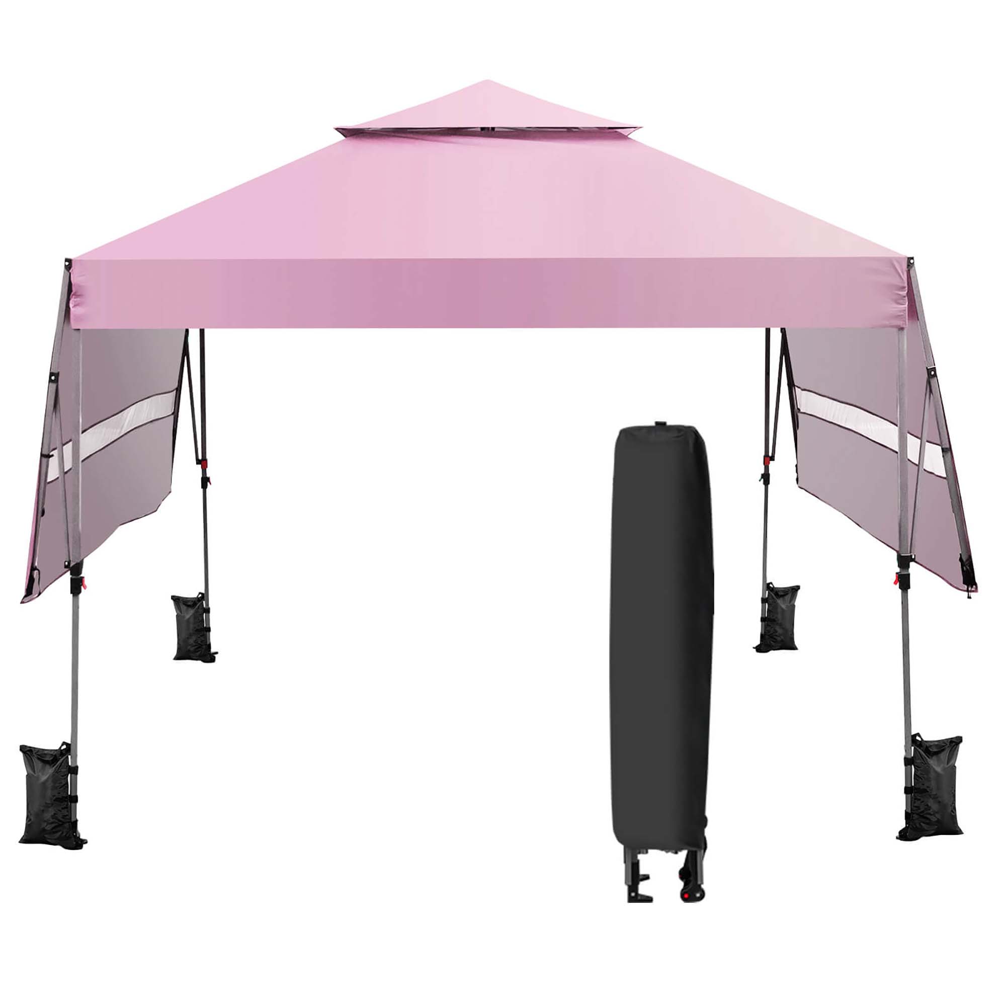 Costway HCST07058 Wood-Resin-Gazebos - View #8