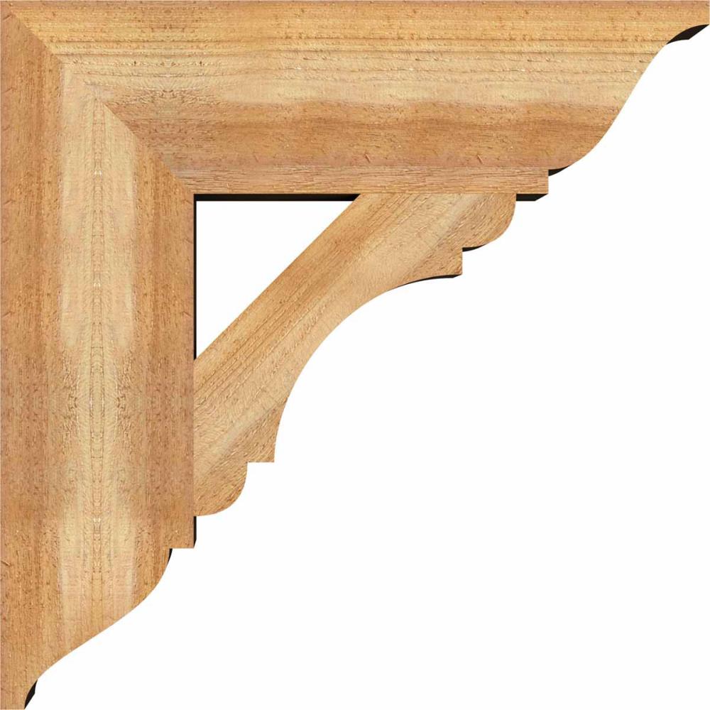 Ekena Millwork BKT06X22X22OLY01RWR Exterior-Brackets-Braces - View #3