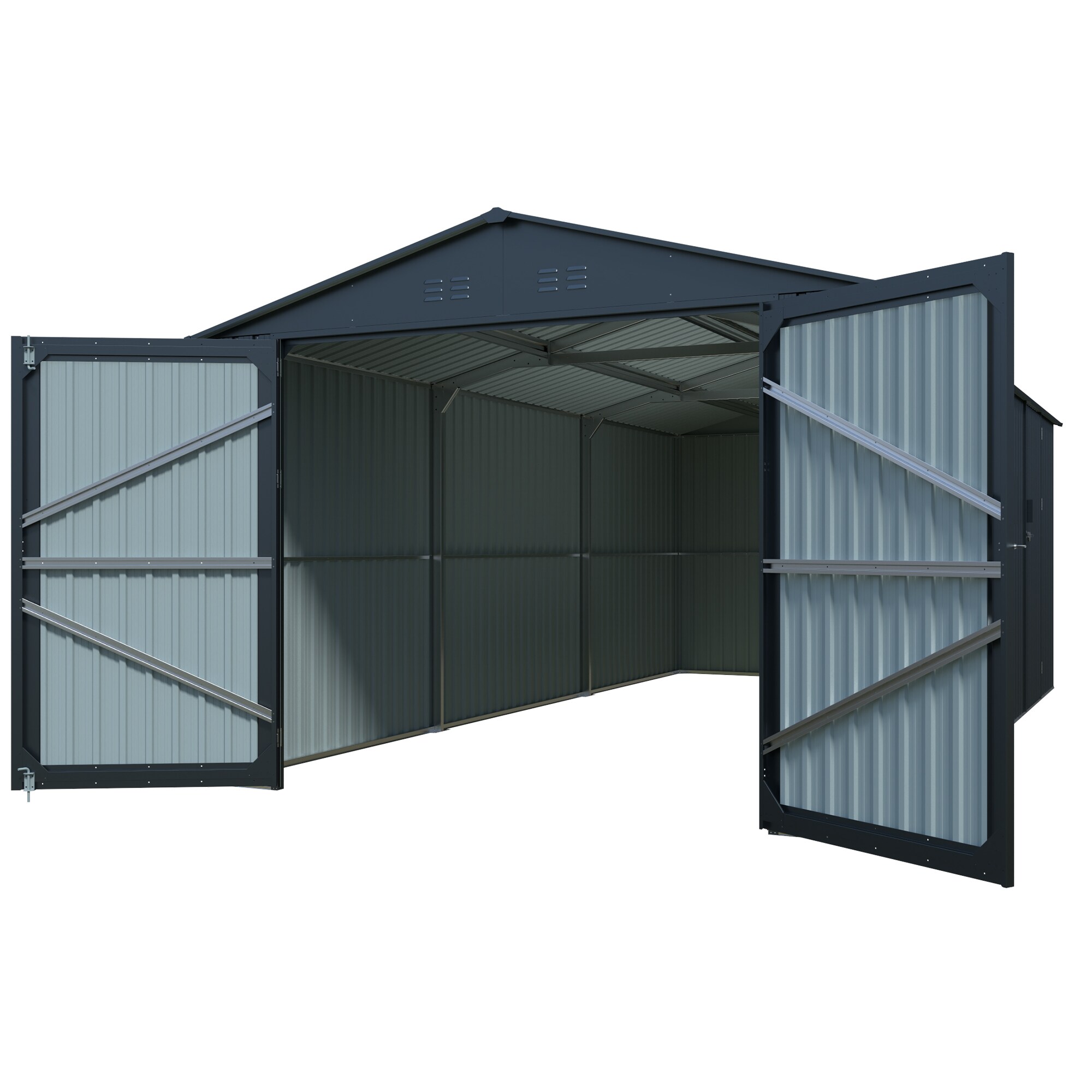 Xspracer ML-OS199WP Metal-Storage-Buildings-Sheds - View #6