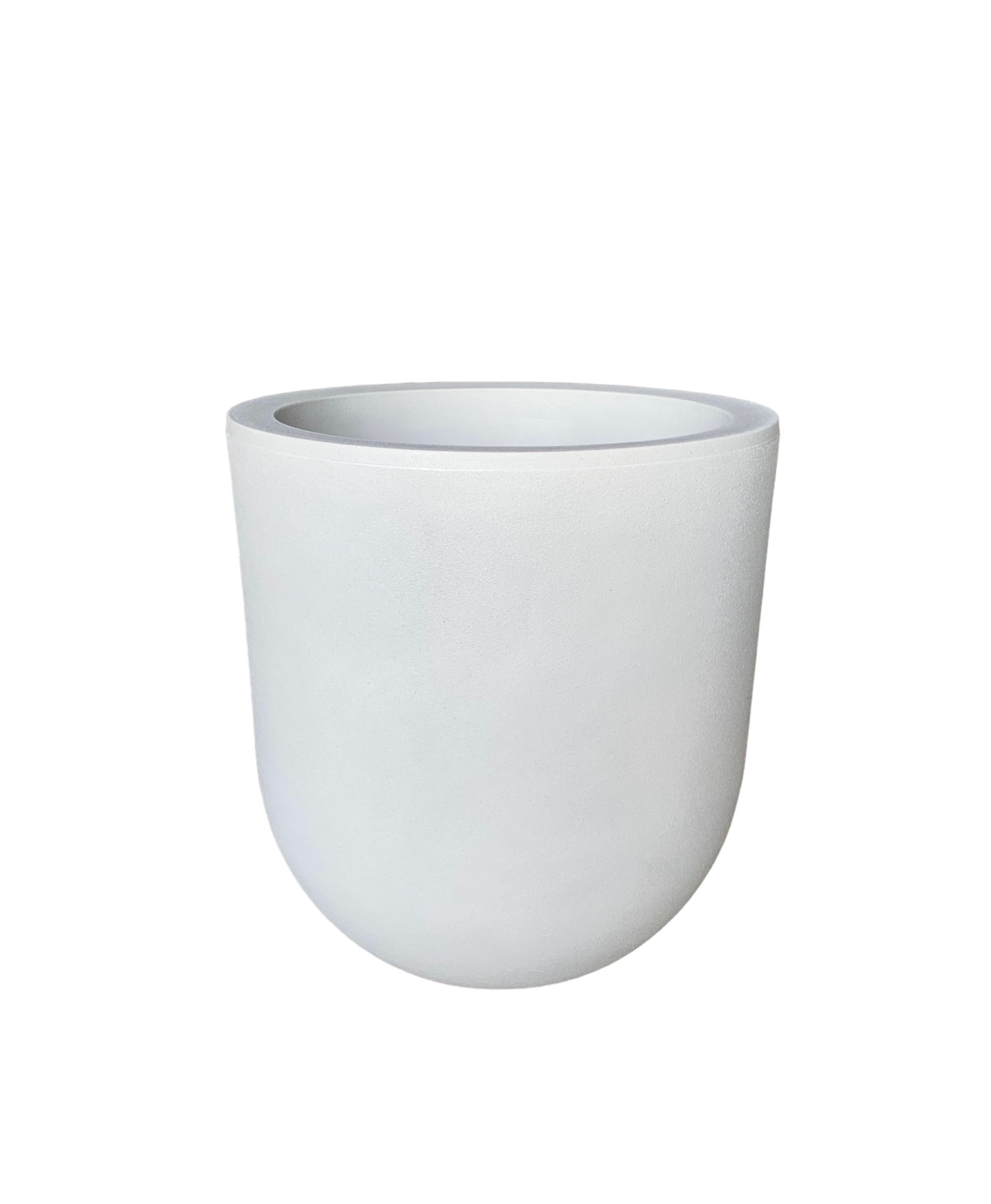 Color and Sabor Mediterano CY10ASH 10.0-in W x 11-in H x Gray Plastic Indoor/Outdoor Planter