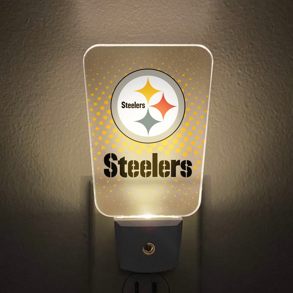 Pittsburgh Steelers LED Lighted Sign - Gold