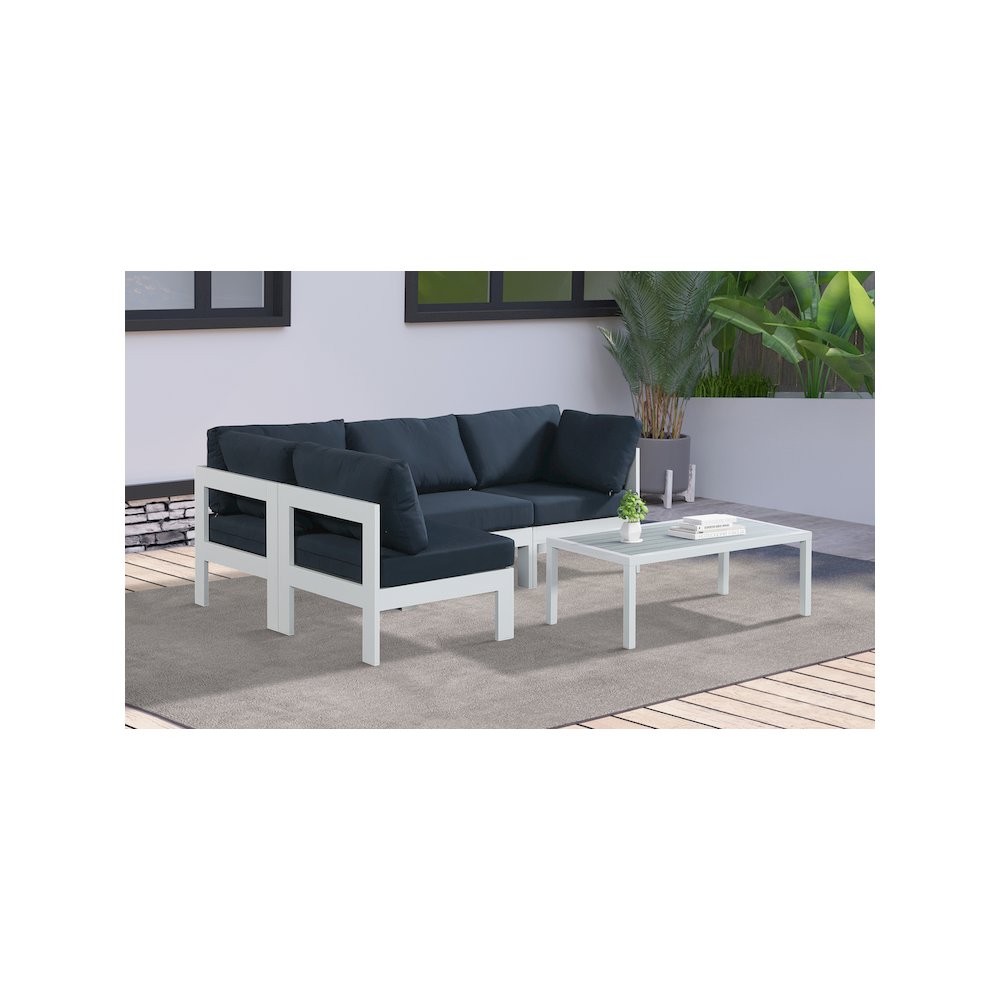 Meridian 375NAVY-SEC4A Patio-Sofas-Daybeds - View #3