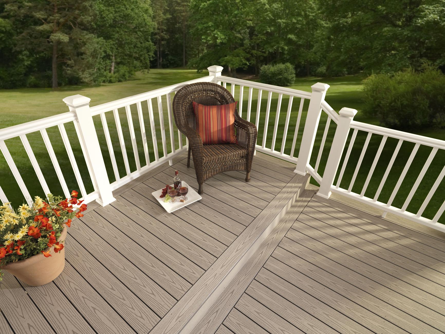 TimberTech TXSSS8W railings - View #4