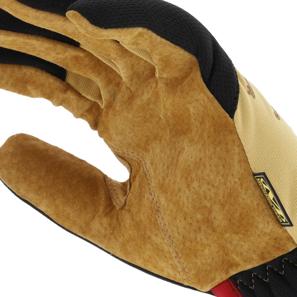 Mechanix Wear: Cow Leather Driver Glove with Durahide Water Resistant  Technology, Quick Fitting Safety Work Gloves (Tan, Medium)