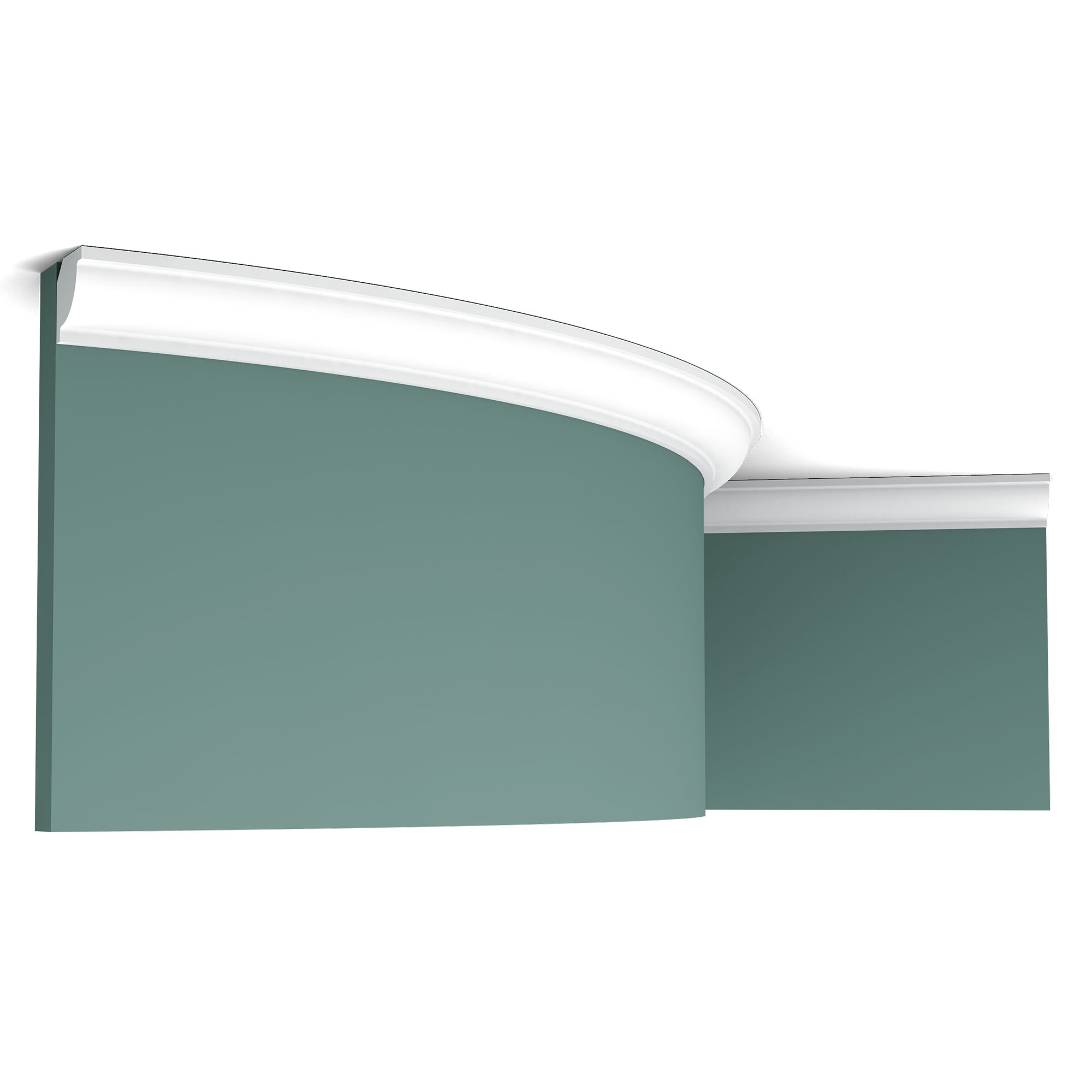 Orac Decor CX132F Orac Crown Moulding 3/4-in x 78-in Primed Polyurethane Crown Moulding