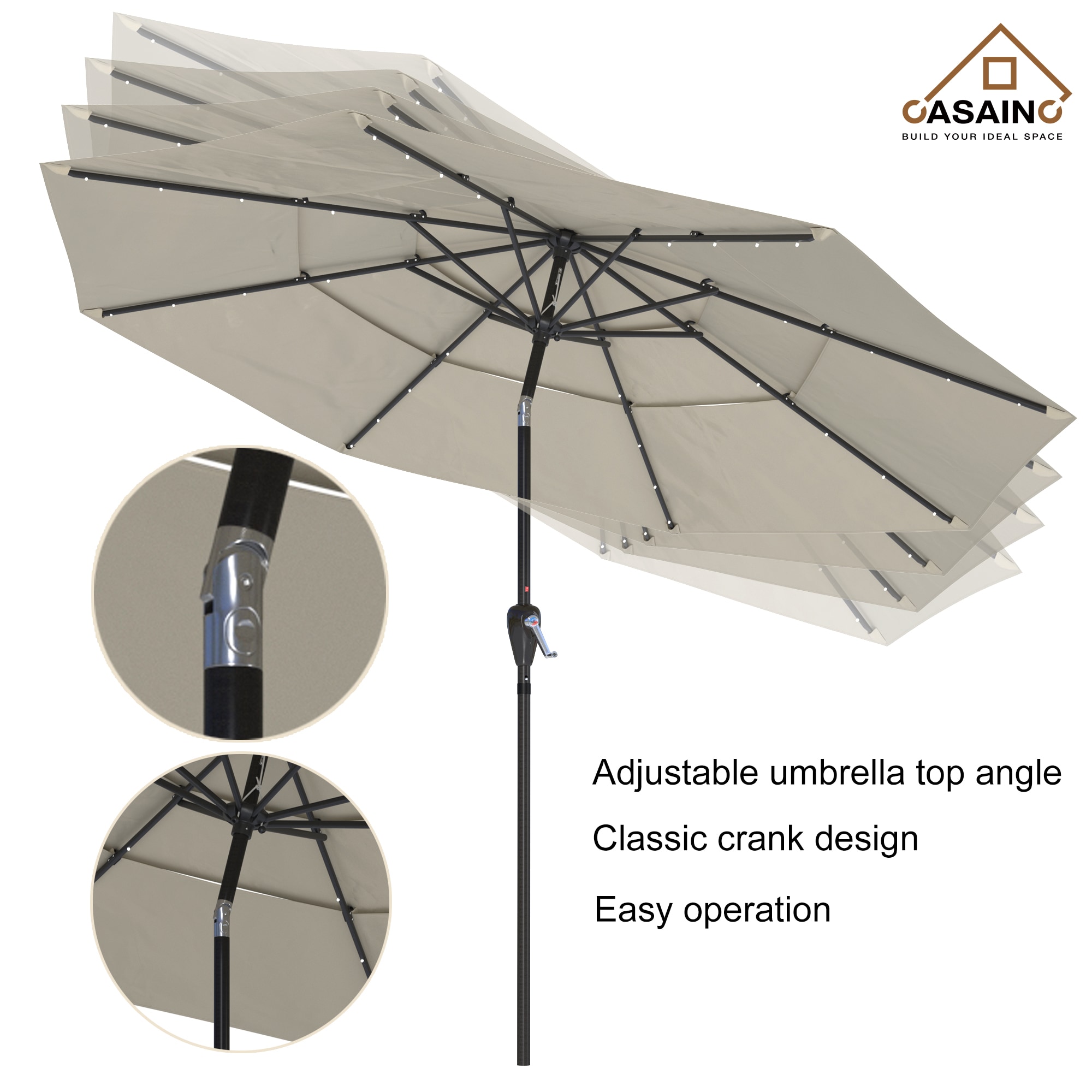 CASAINC WF-SM-TLED270SD Umbrellas-2 - View #8