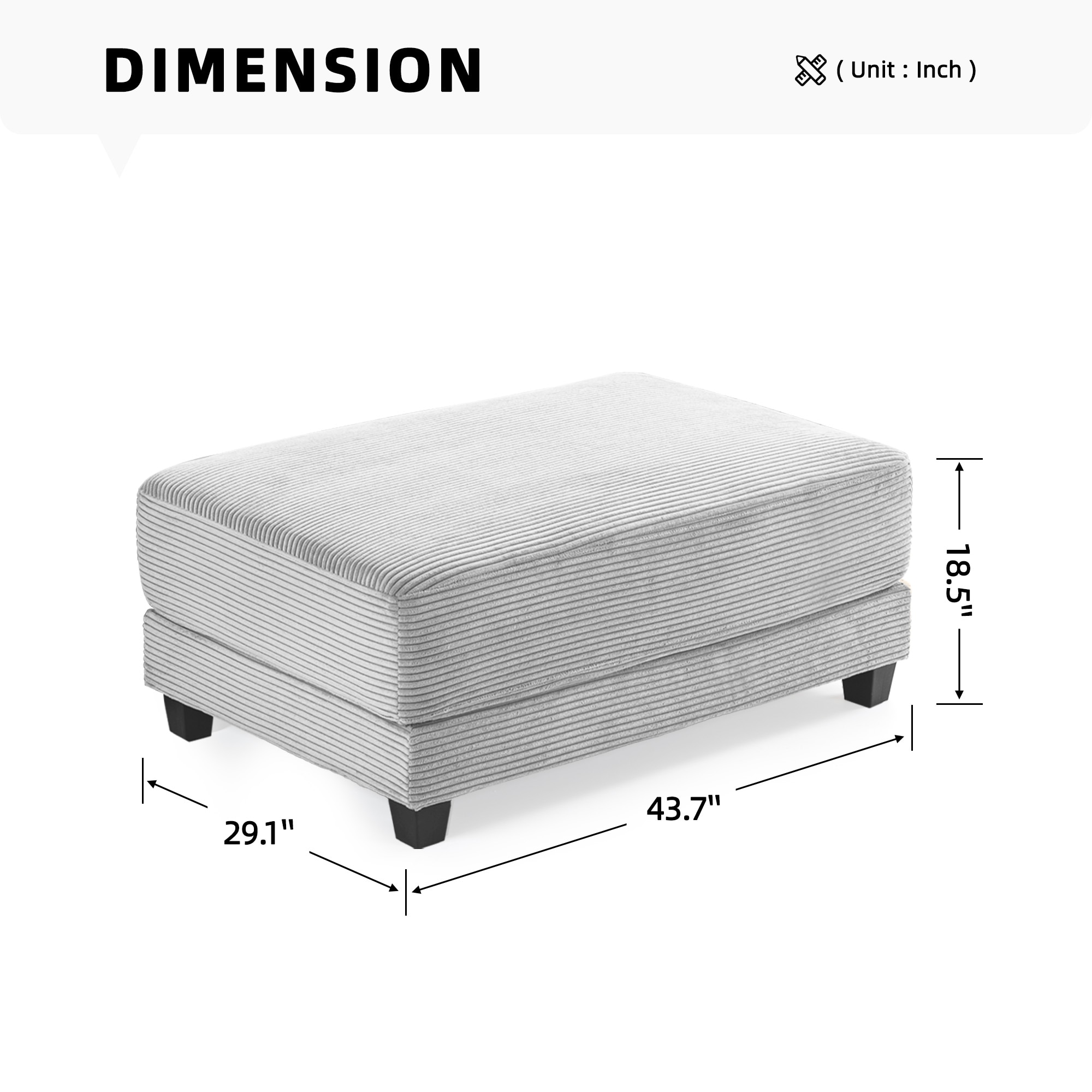 VOUA SAF-DXR3-YE1 Sofas-Loveseats - View #6