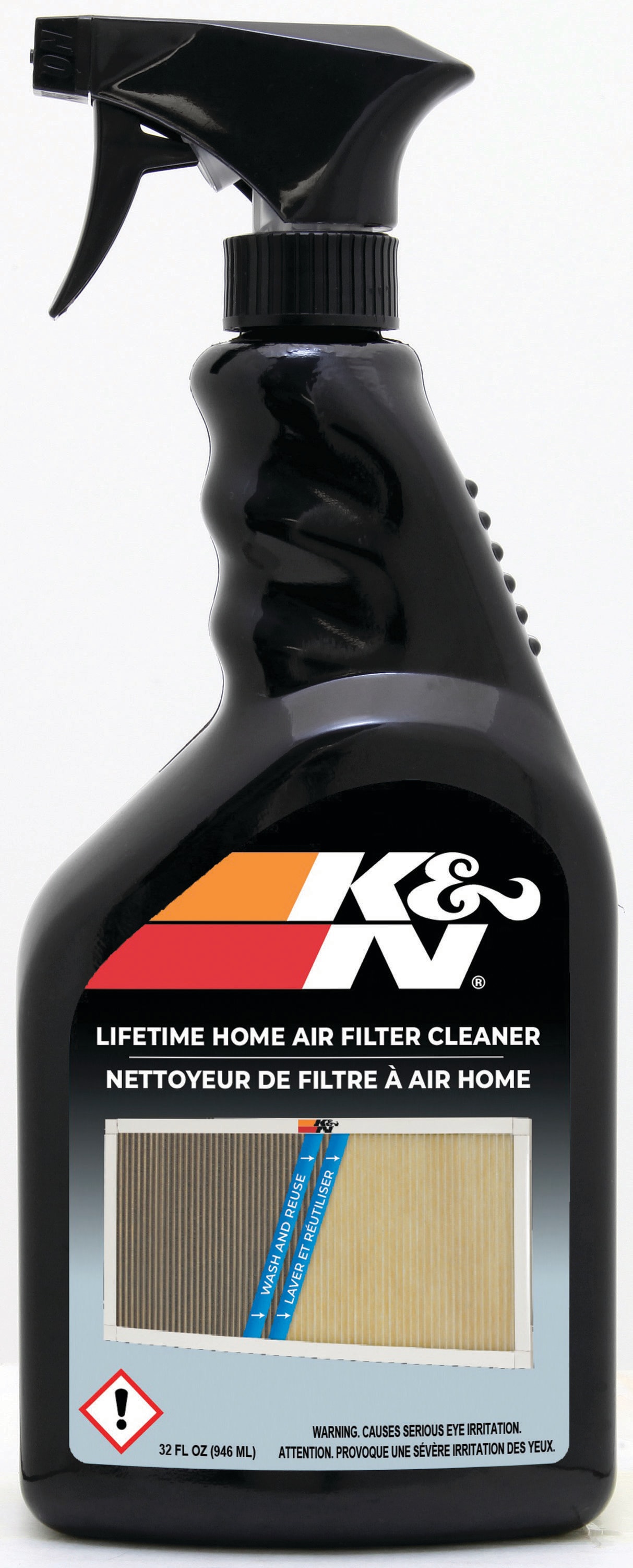 how to clean a k and n filter