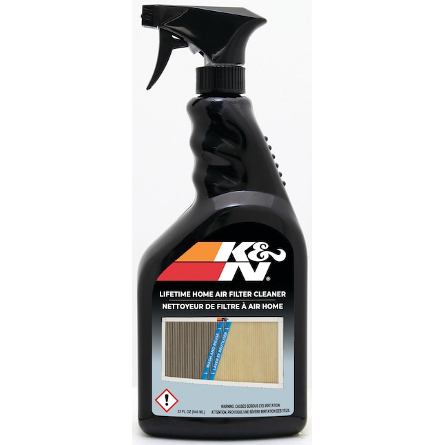 K&N Air Filter Enhancer Spray - Clear, Cleans and Improves Performance of  Home Air Filters, Cost-Saving Alternative to Disposable Filters in the Air  Filter Accessories department at