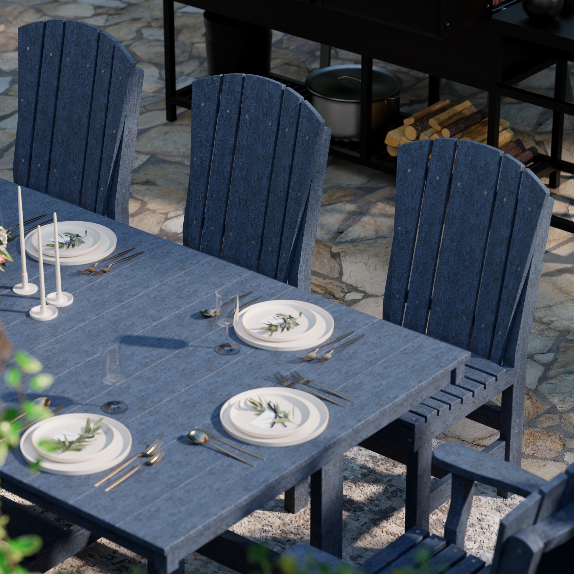 Wildridge LCC-190-PB Patio-Dining-Sets - View #4