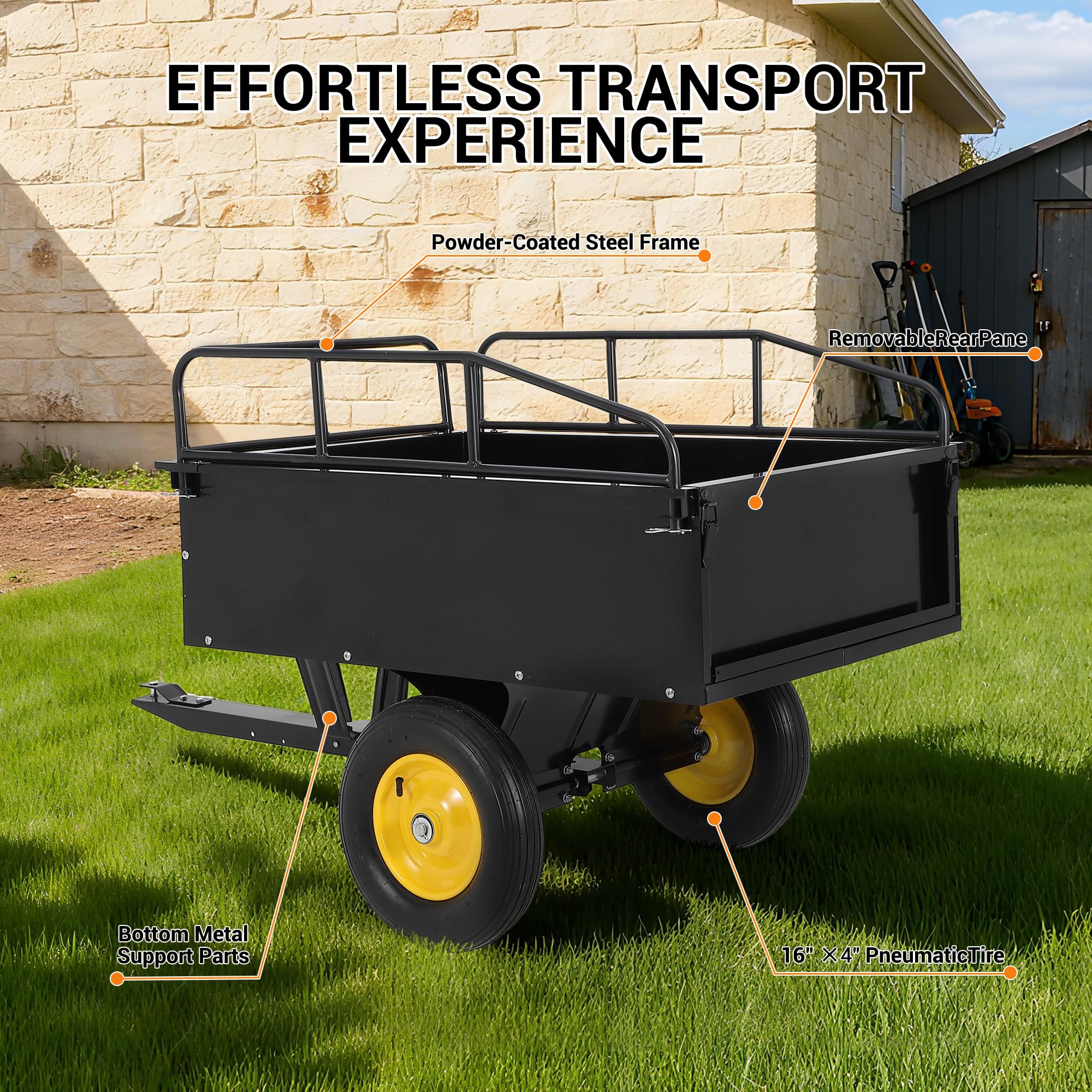 GarveeLife FLYPPG33MKKSRH Plant-Caddy-Cart - View #3