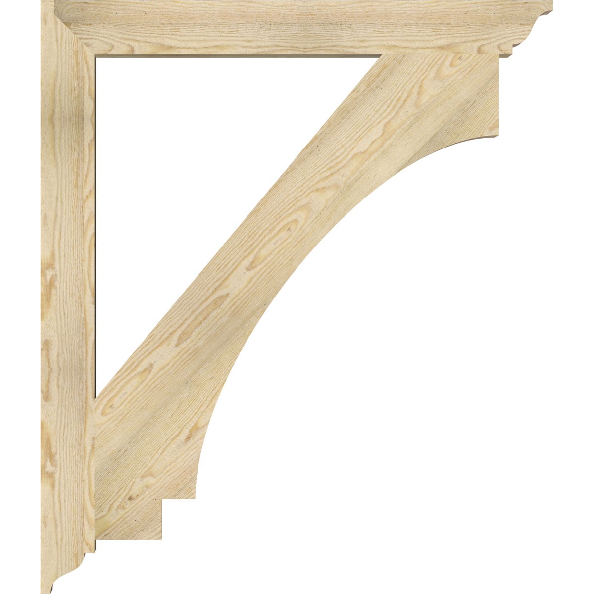 Ekena Millwork BKT04X38X44IMP01RDF Exterior-Brackets-Braces - View #3