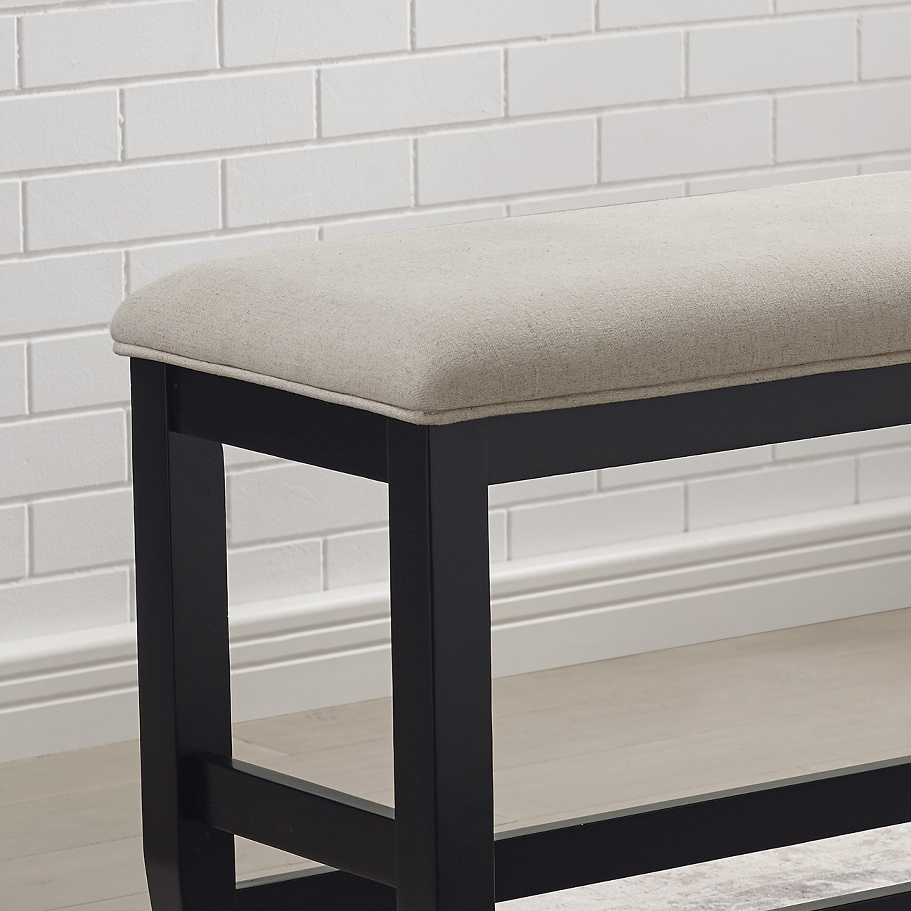 Furniture of America IDF-3024BK-PBN Dining-Benches - View #5