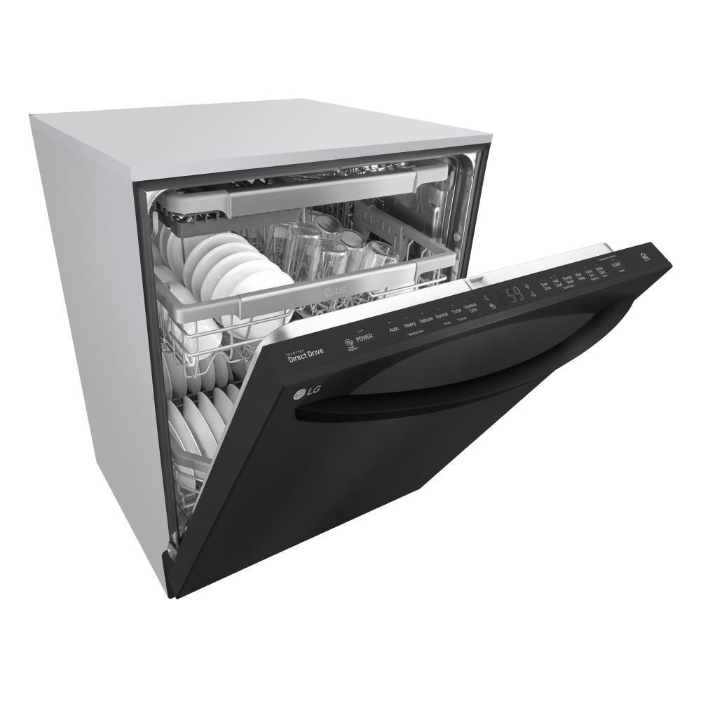 Lowes lg store dishwasher black stainless