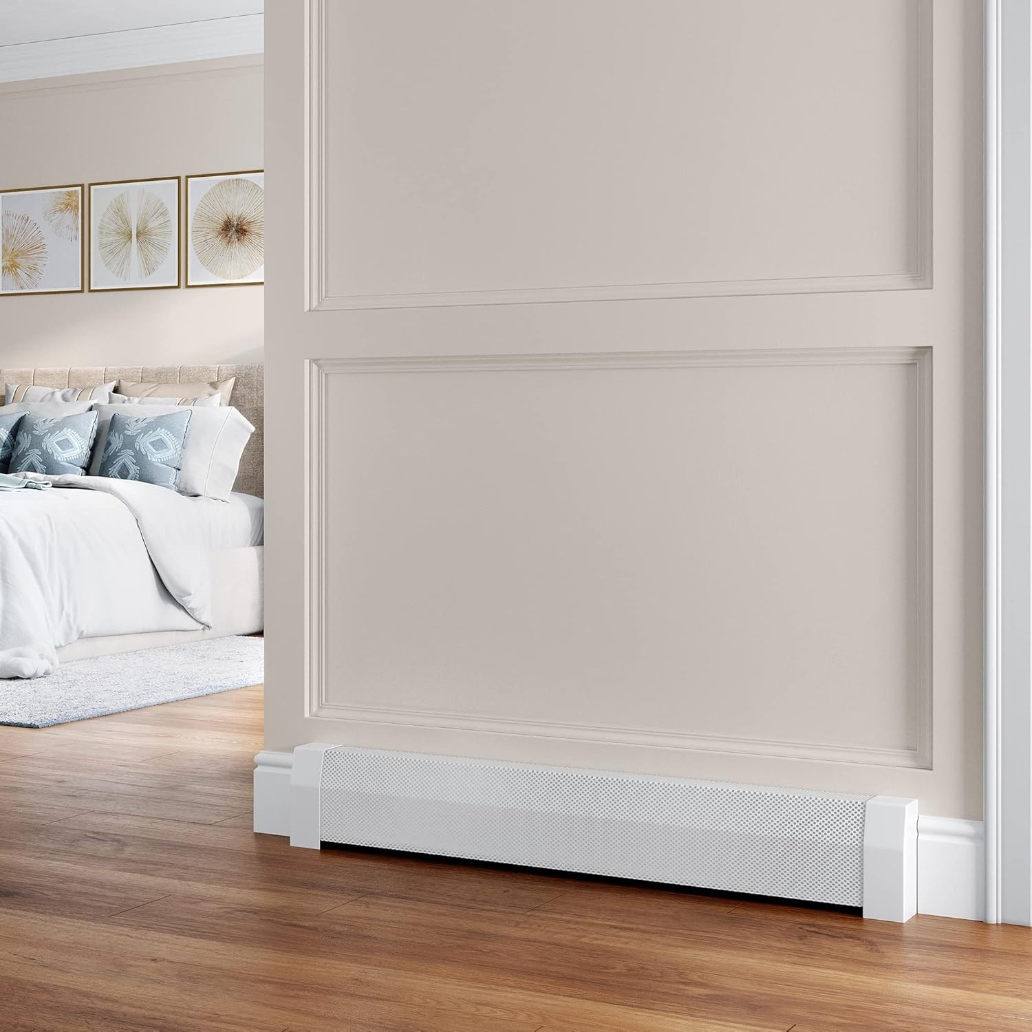 Baseboarders BB001-48-SET-WH Baseboard-Heater-Covers - View #5