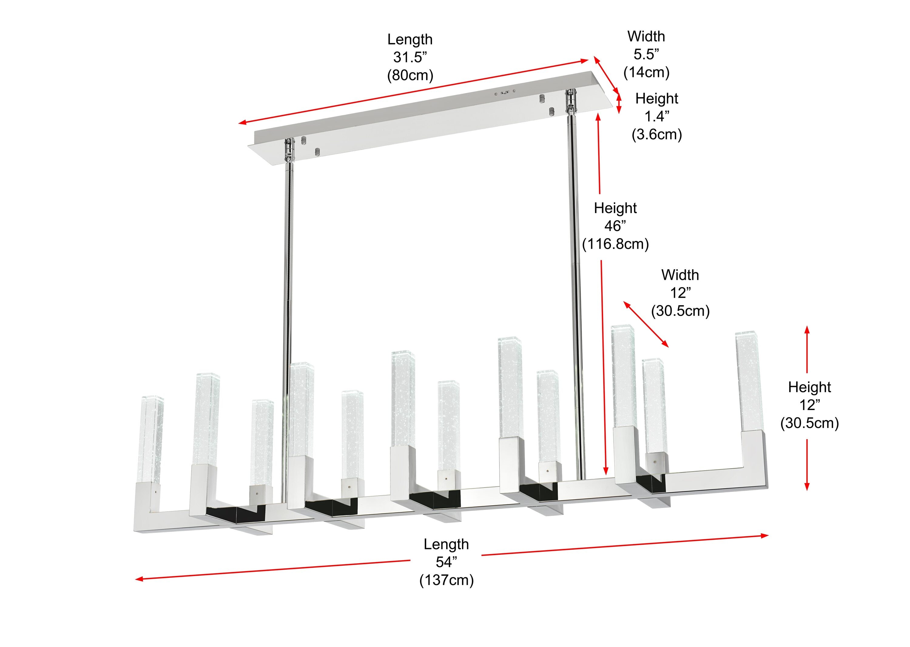 Elegant Decor HF3090G54C Pendant-Lights - View #11