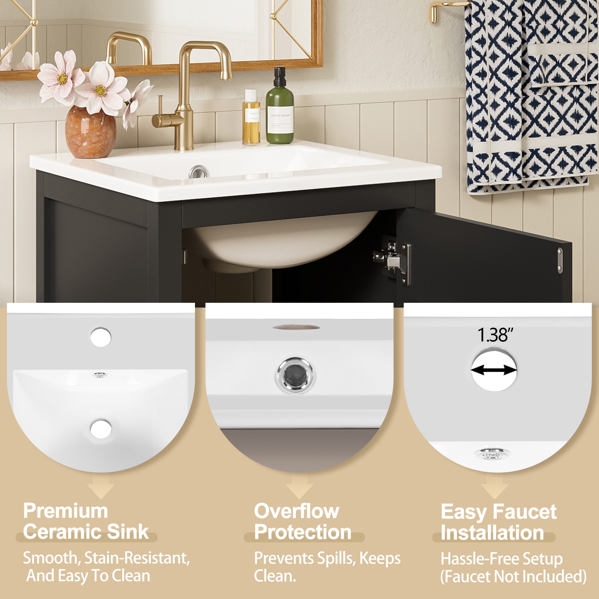 LOVMOR SF-M-N729P334854B Bath-Vanity-Combo - View #7