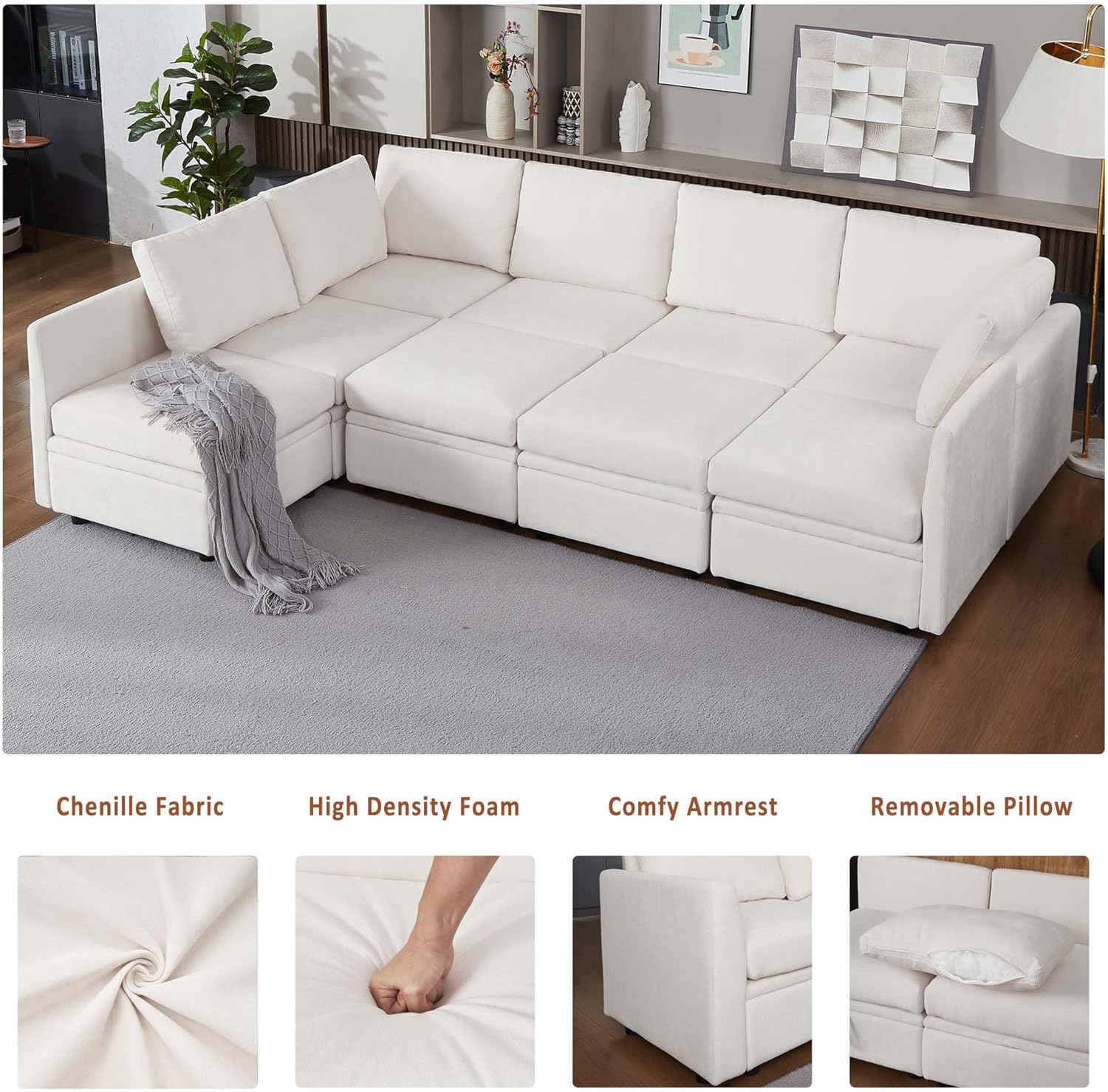 Qeetex CCVAM-33FU63SU Sofas-Loveseats - View #4