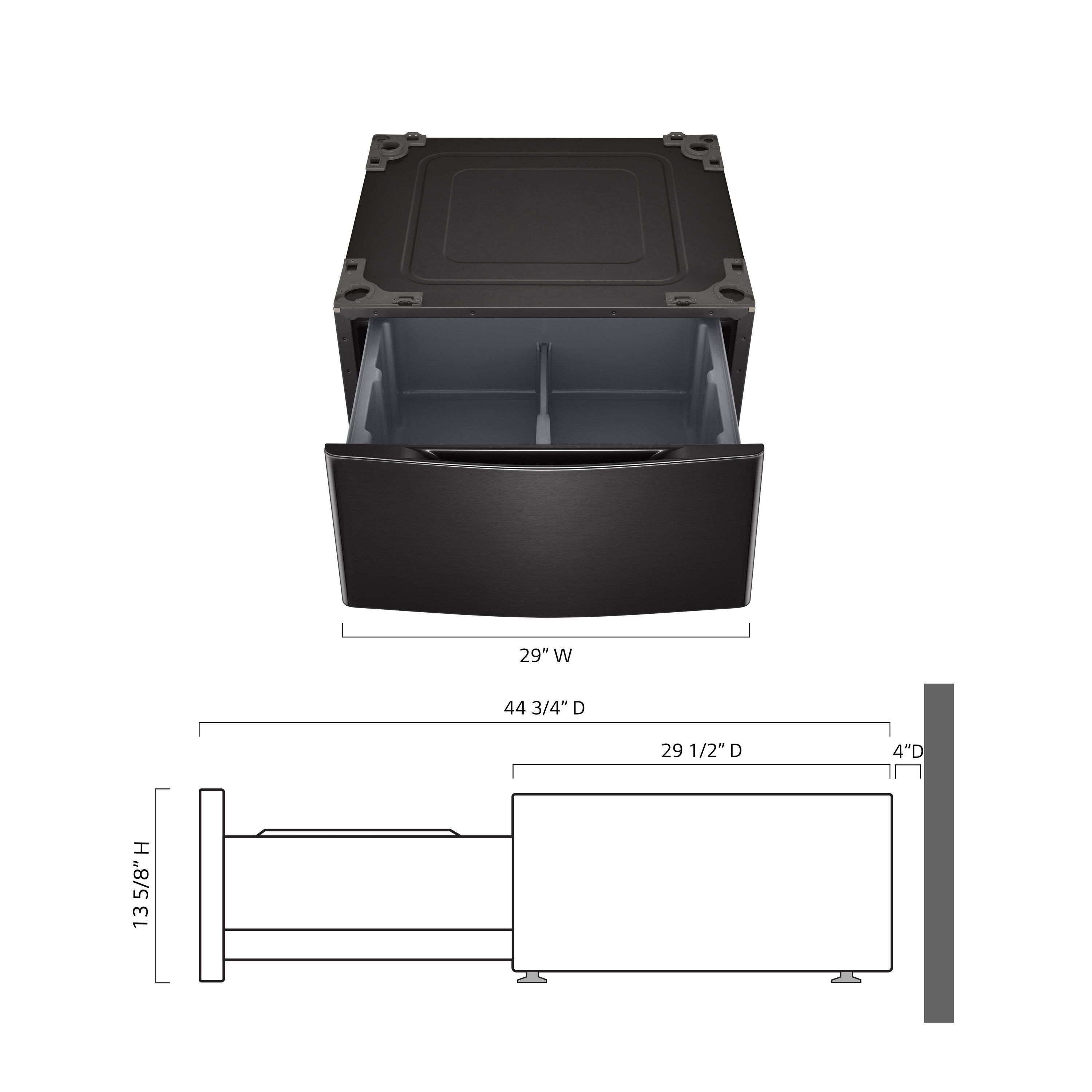 LG WDP5B Laundry-Pedestals - View #5