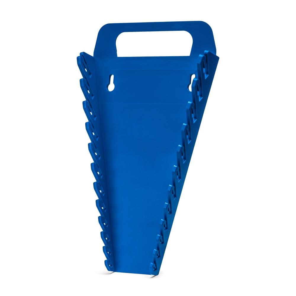 Laser Tools Blue Sharks Teeth Spanner Wrench Holds 20 Wrench in Holder Rack 