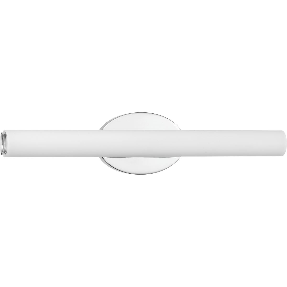 Progress Lighting P300183-015-30 Parallel LED 22.37-in 1 -Light Polished Chrome Integrated LED Modern/contemporary Vanity light bar