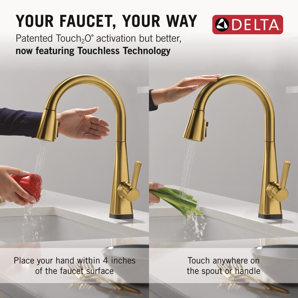 Delta 19802TLZ-GB-DST Kitchen-Faucets - View #3