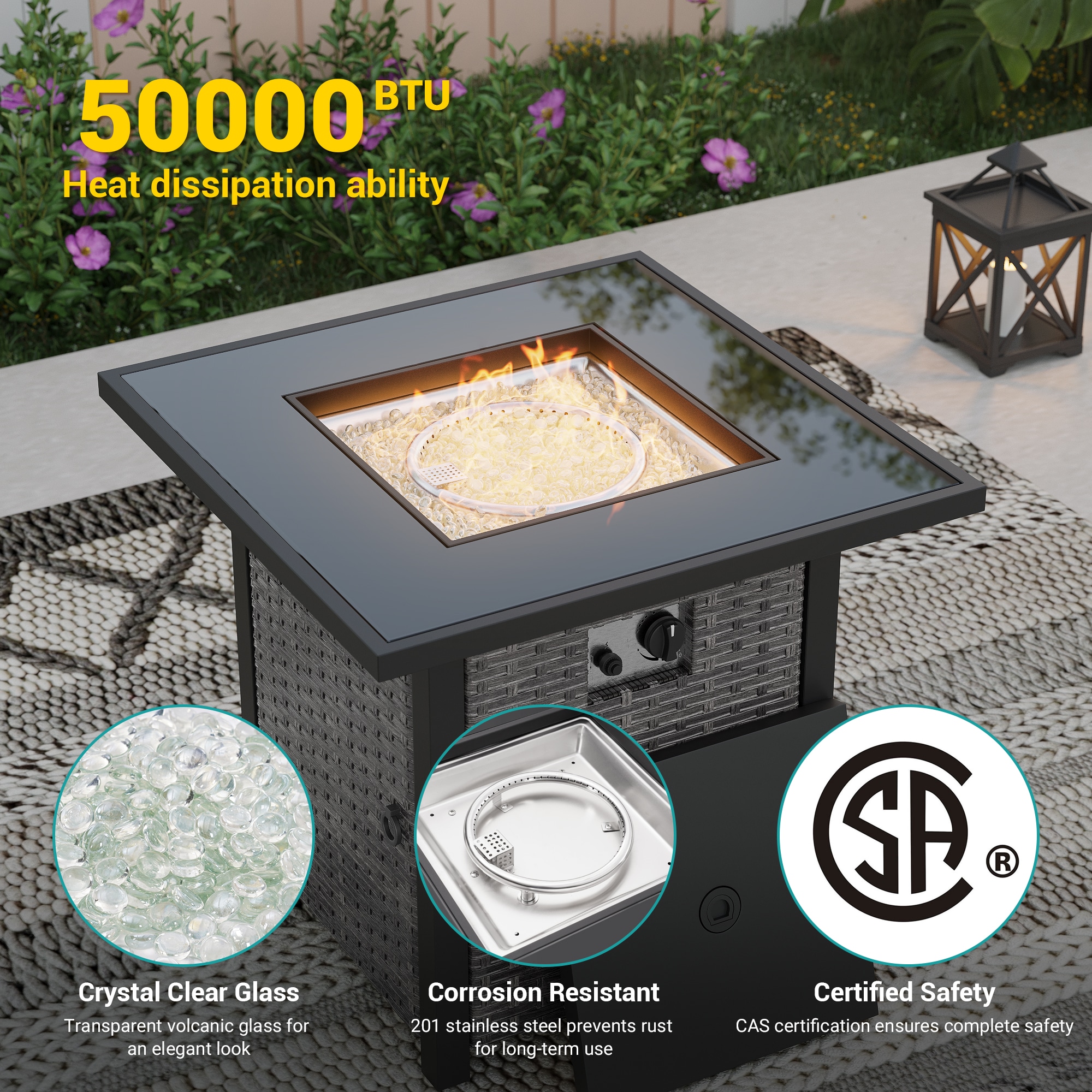 Sonkuki SD-PSS1-2RBSD-T4 Patio-Conversation-Sets - View #4