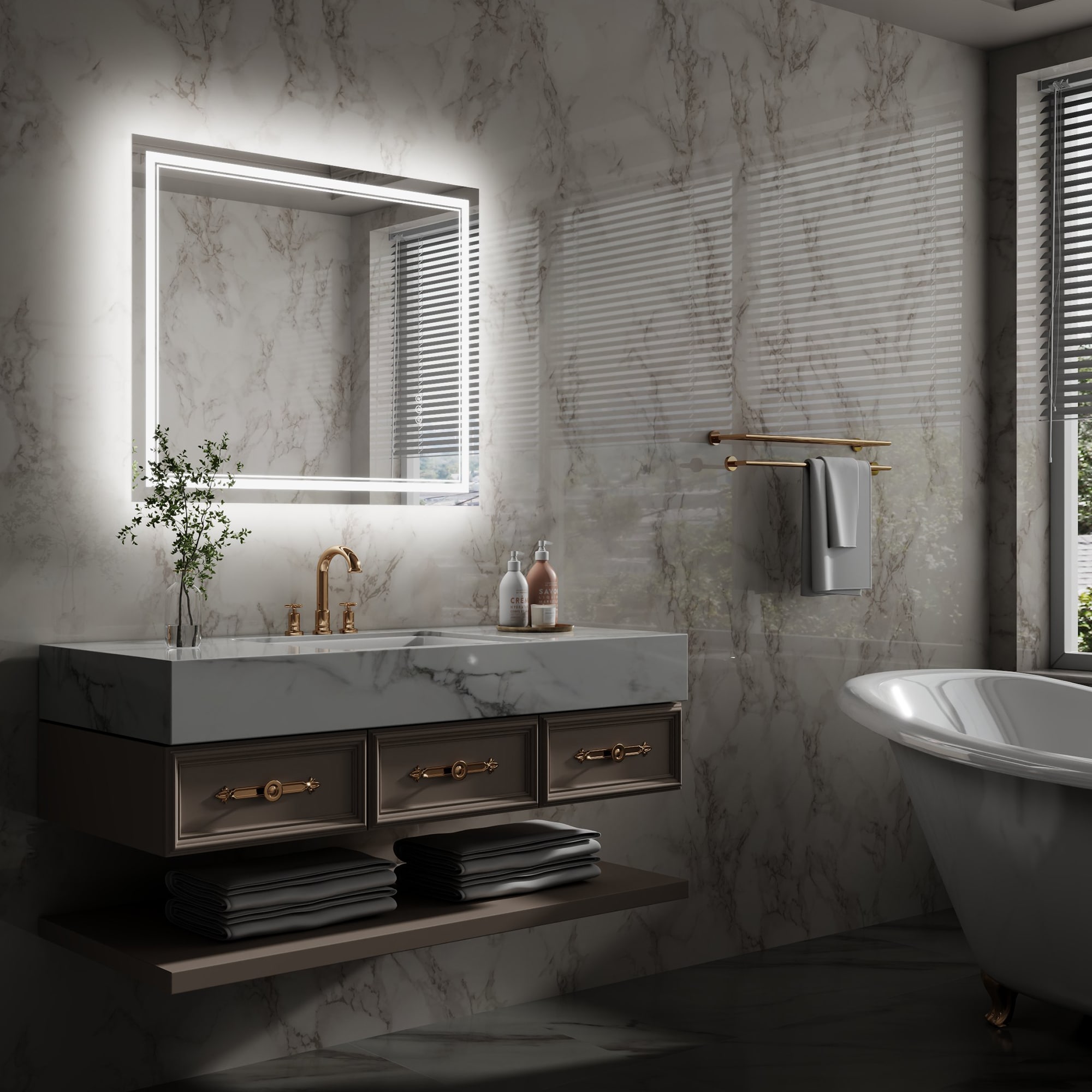 ExBrite TFBM3036 Framed-Bath-Mirrors - View #16