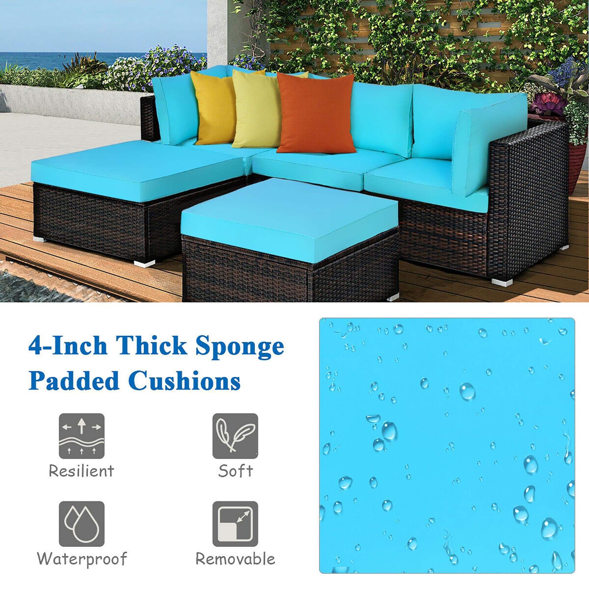 BABOOM BOM-78BT-CO Patio-Conversation-Sets - View #9
