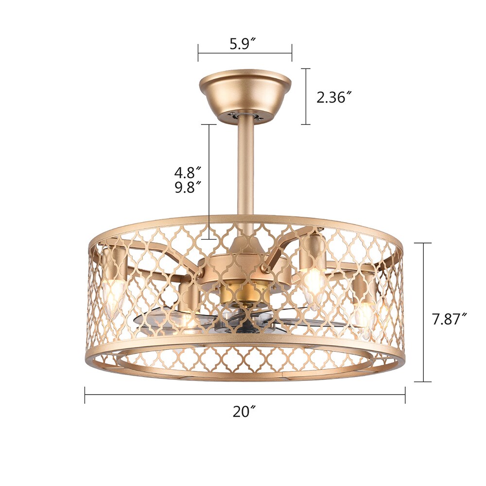 Oukaning HG-HCX-4553 Ceiling-Fans - View #5