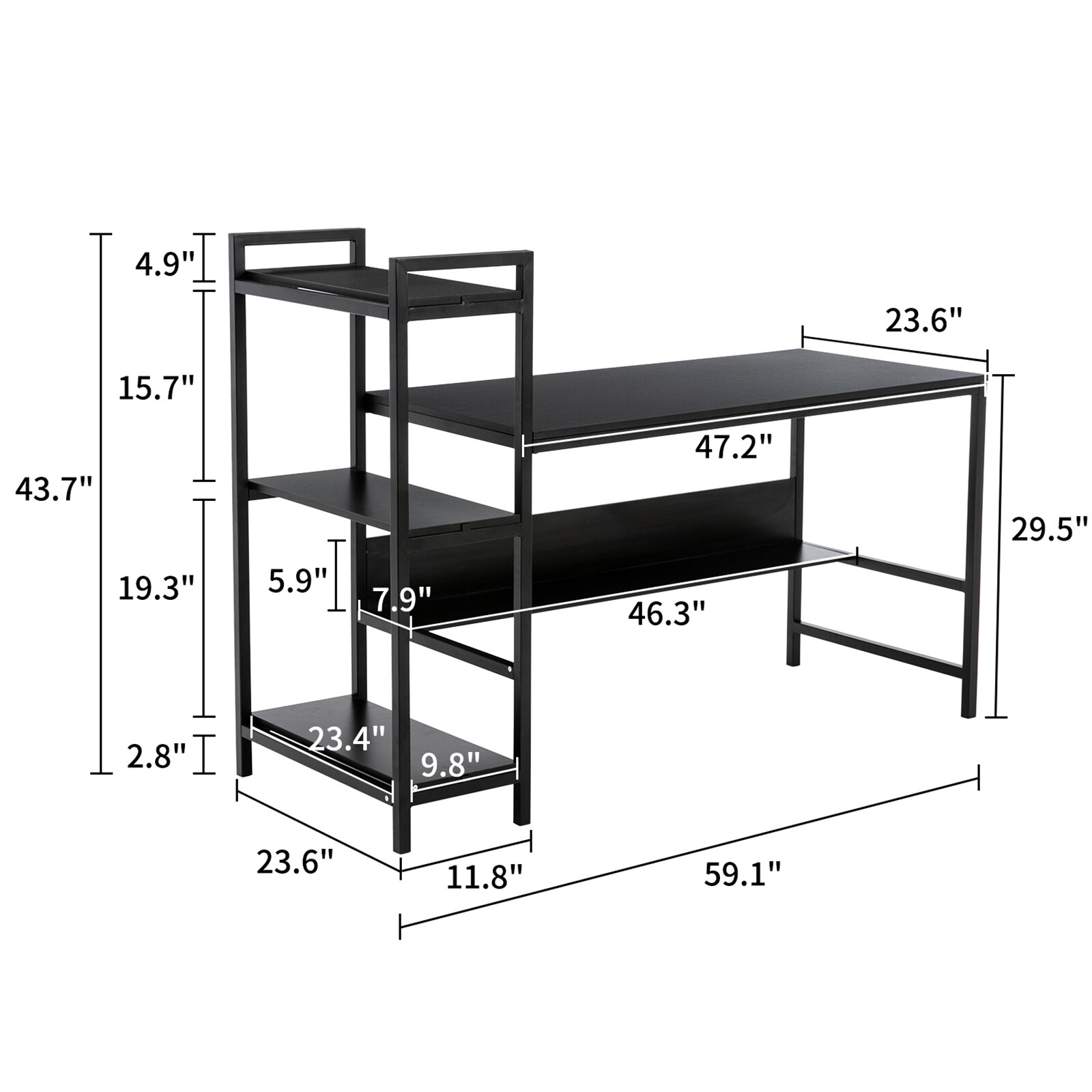Clihome W50-ZO-2653 desks - View #7