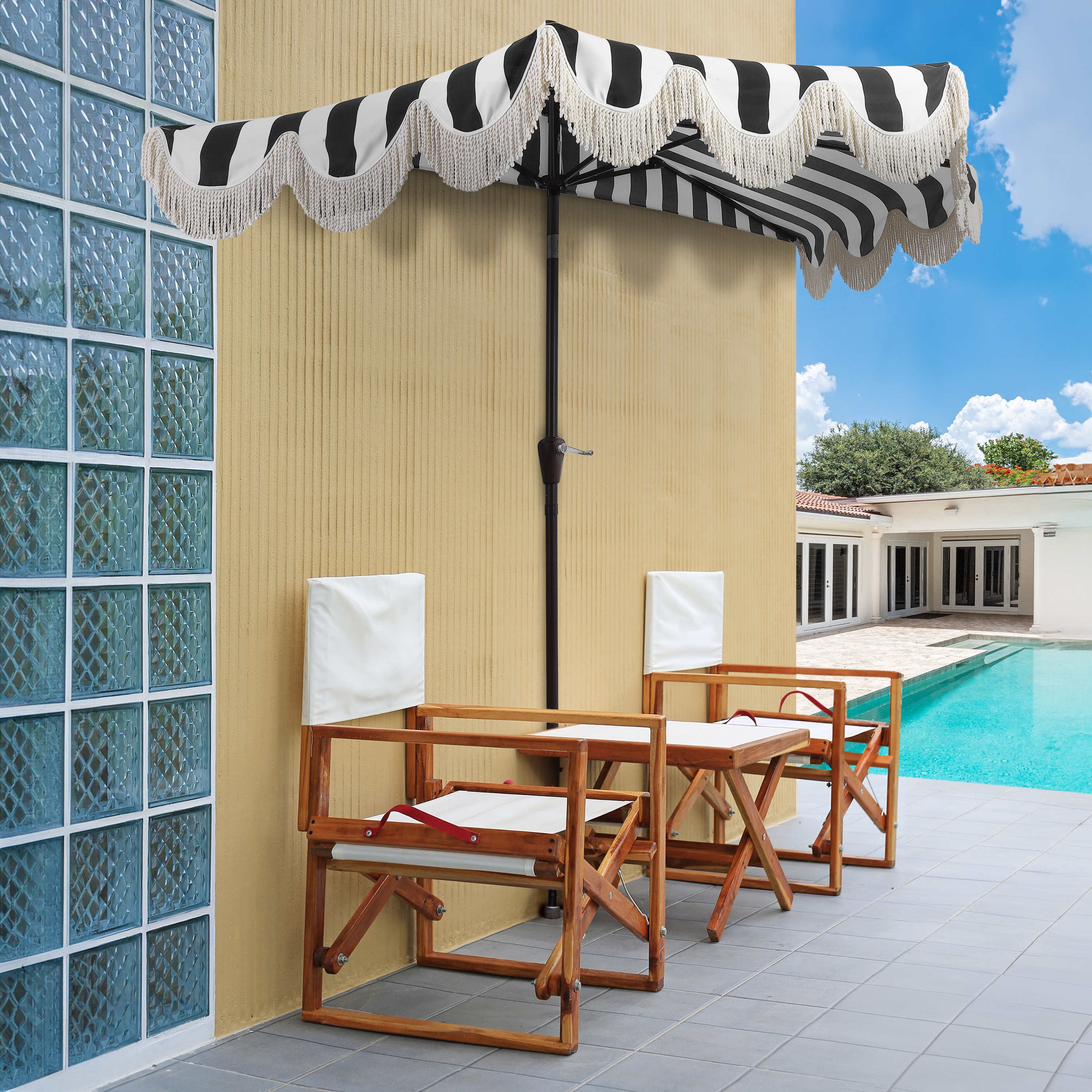 corliving patio umbrella base Kozyard Outdoor (240 Lbs) plate construction Device: 13