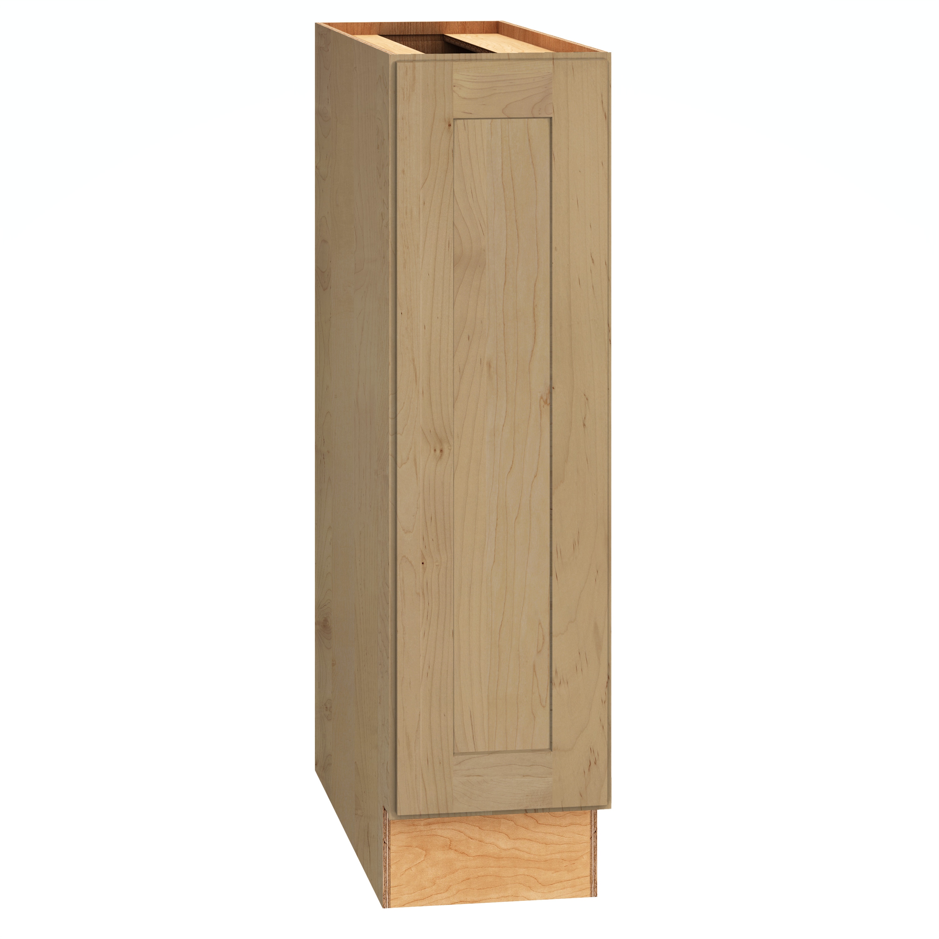 Diamond Express 62K-B9FHR Jamestown 9-in W x 34.5-in H x 24-in D Coastline Brown Base Fully assembled Plywood Cabinet (Recessed Panel Shaker)