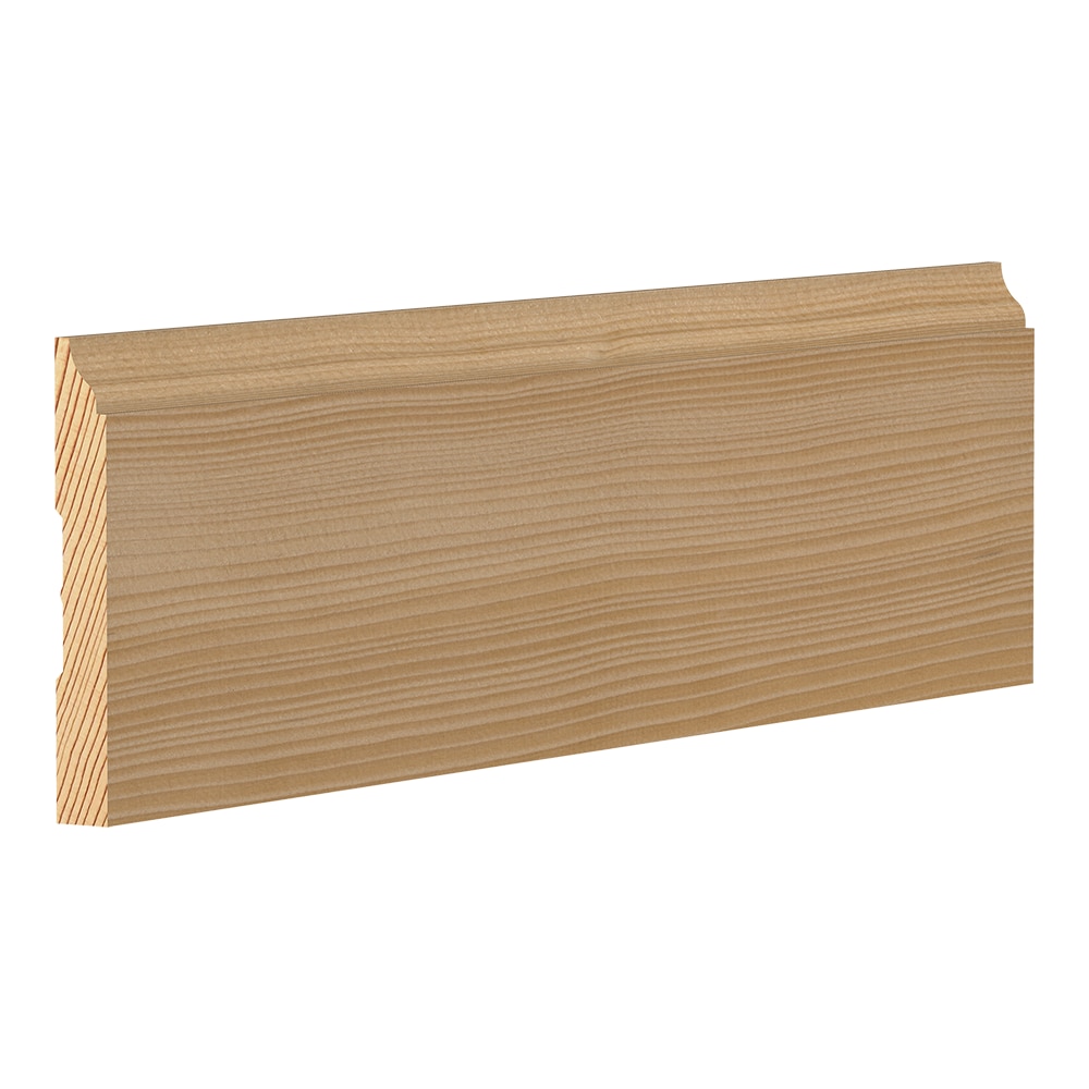 RELIABILT 221-HEM12 7/16-in x 3-1/4-in x 12-ft Traditional Unfinished Hemlock 221 Baseboard
