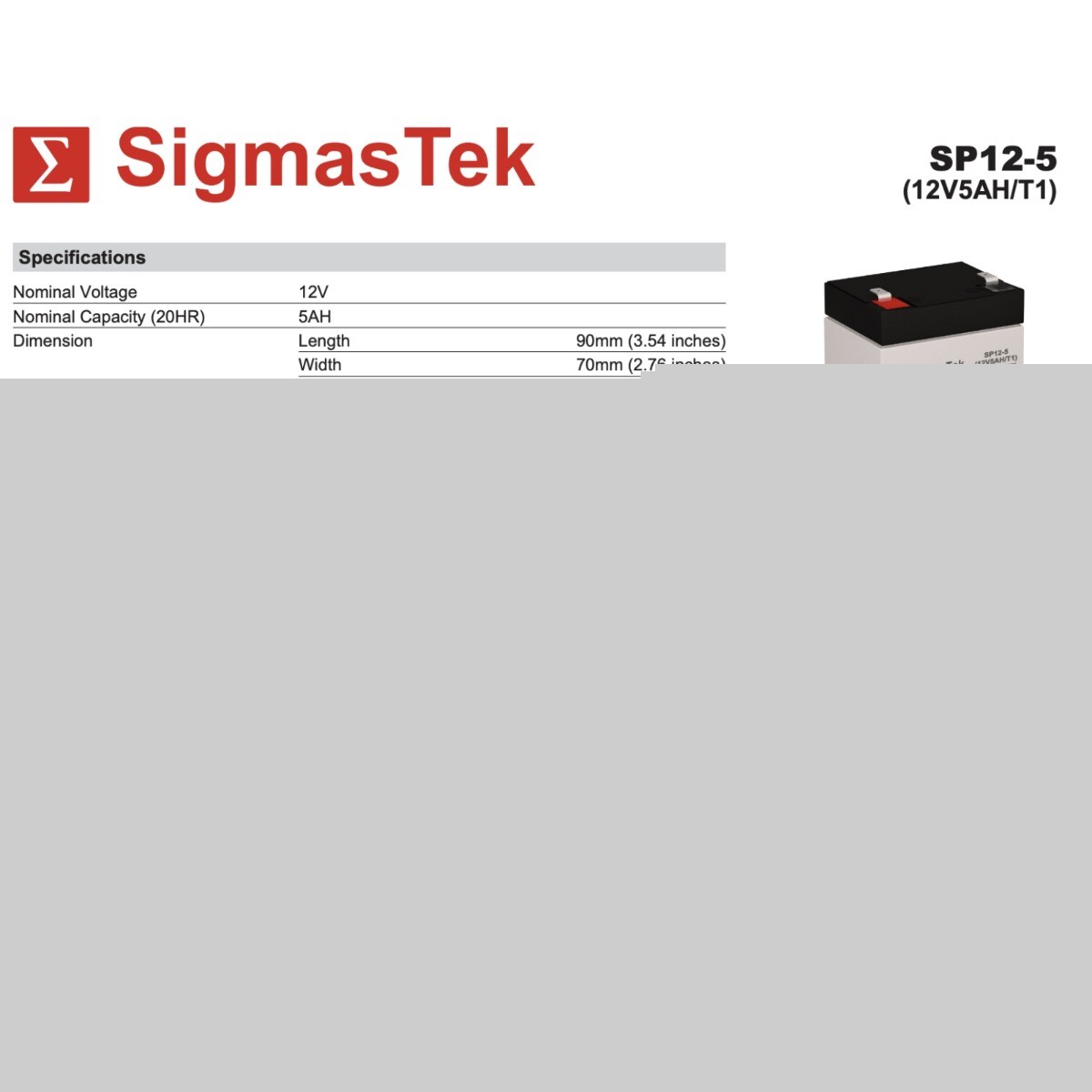 SigmasTek 652029352358 Device-Replacement-Batteries - View #3