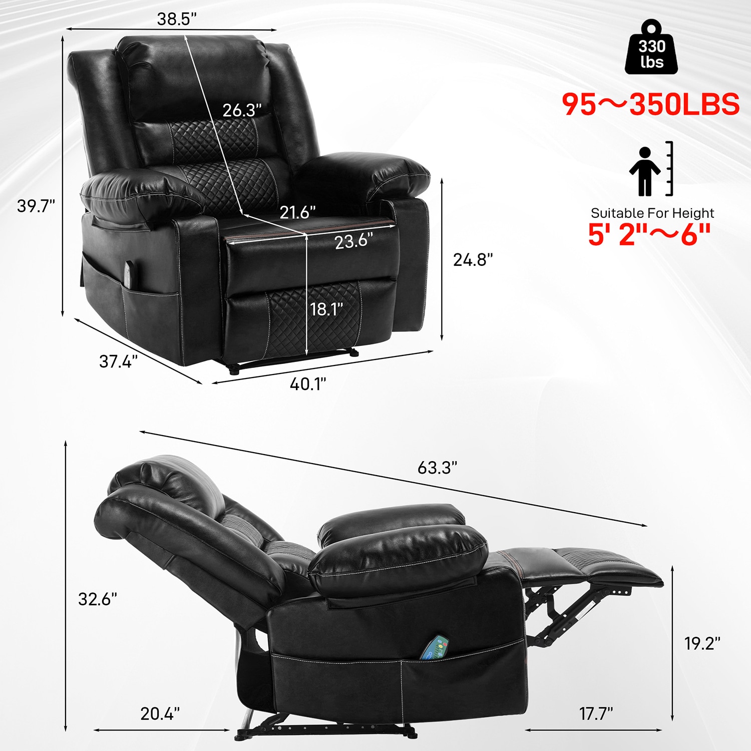 GZMR GZ-W23583 recliners - View #10