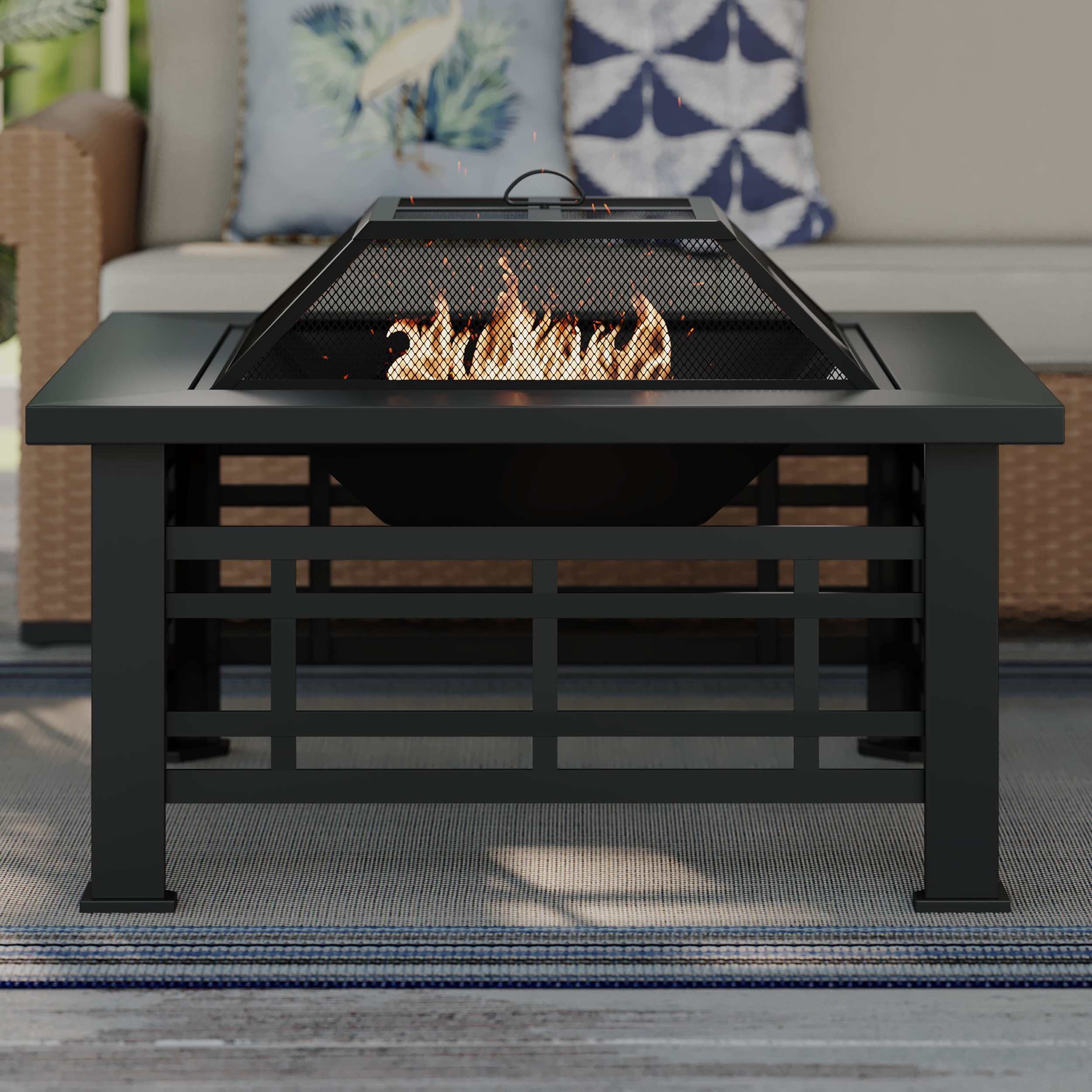 Master Forge WAD2028L Outdoor-Woodburning-Firepits - View #6