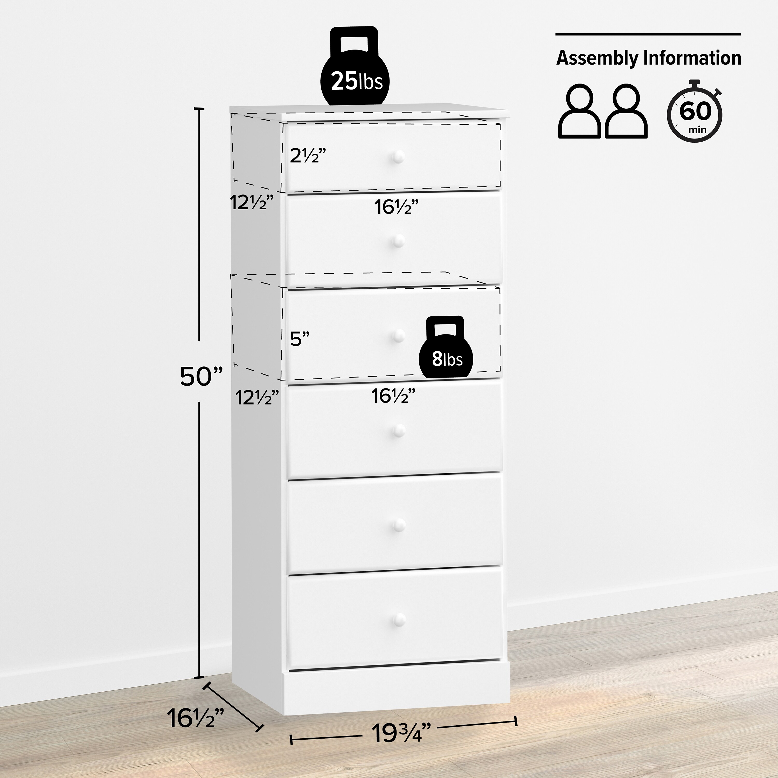 Prepac WDBH-0401-1 dressers - View #3