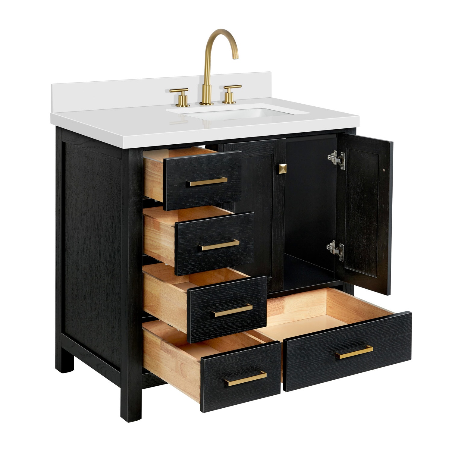 ARIEL A037SRWQRVOBLO Bath-Vanity-Combo - View #10