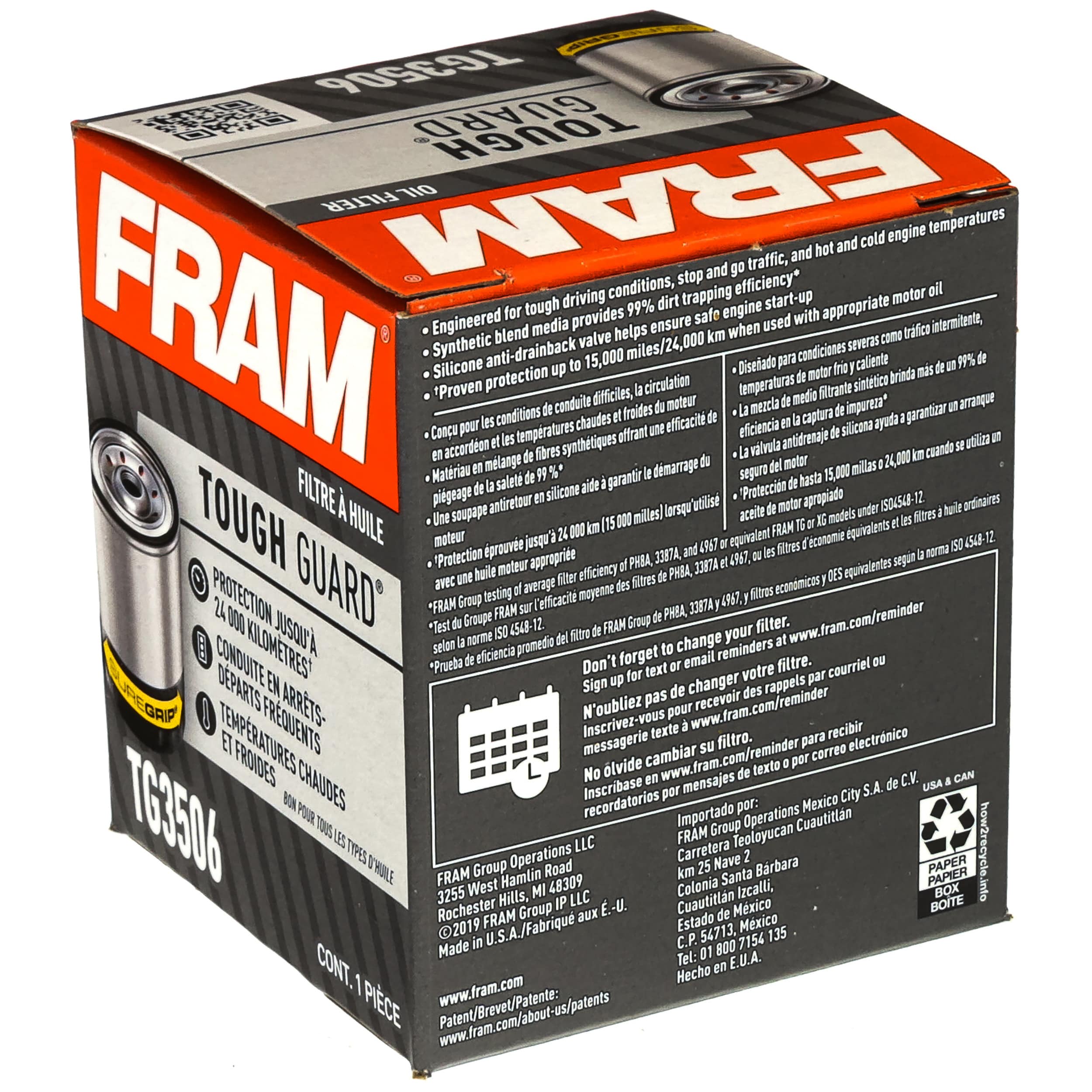 FRAM TG3506 Automotive-Hardware - View #4
