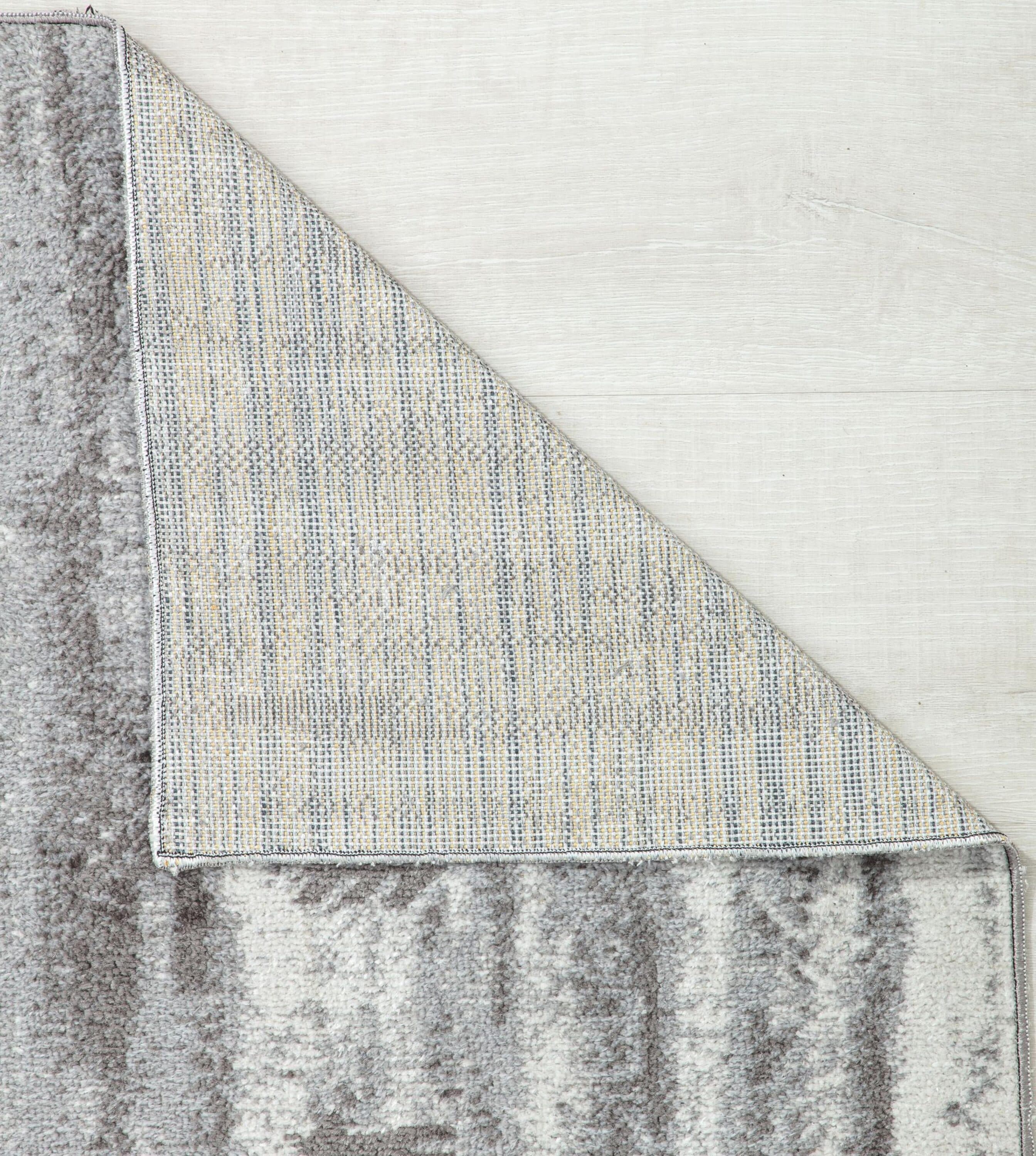 Coastline Constellation 5' x 7' Abstract Gray Washable Rug
