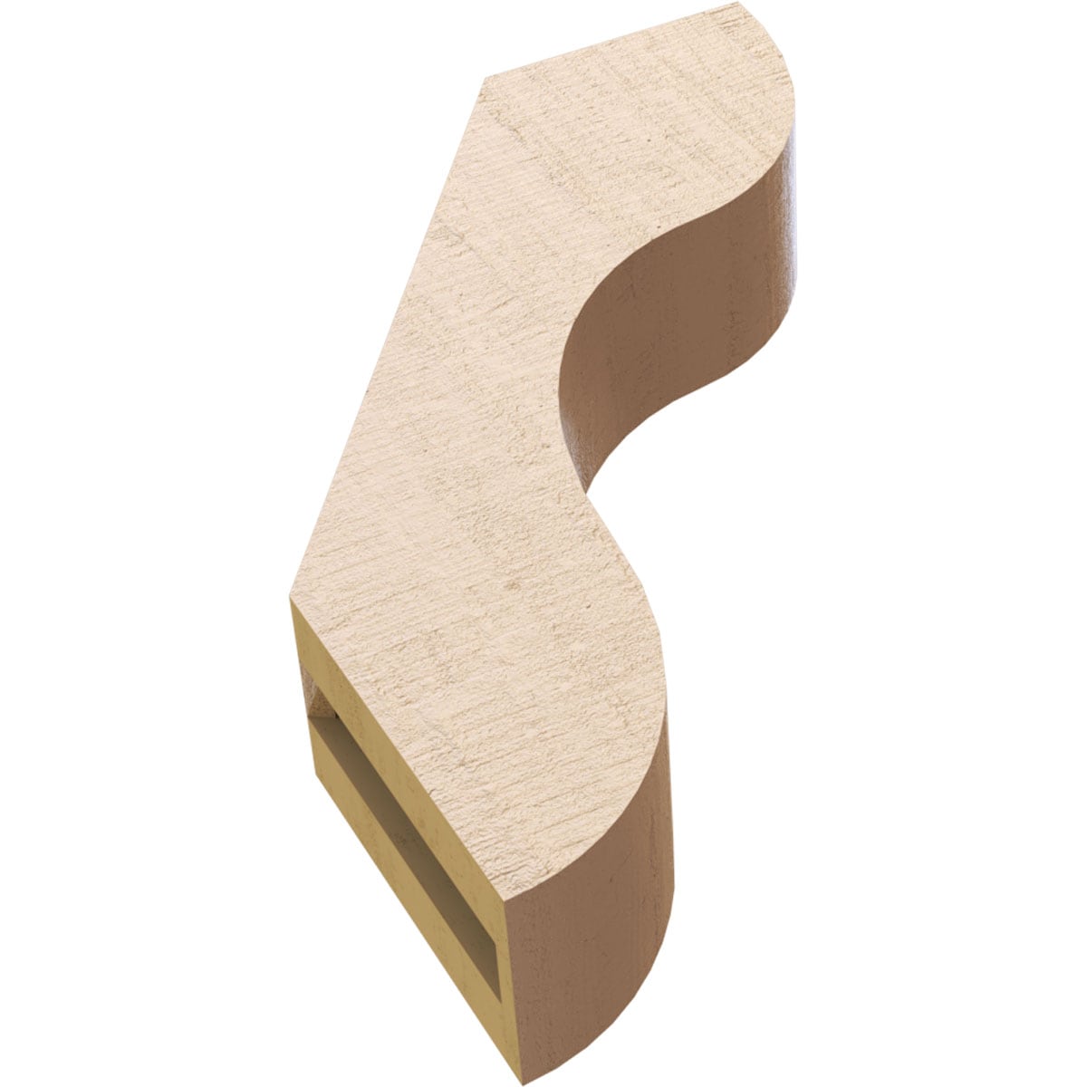 Ekena Millwork BRCUR03X12X16CARRCPR braces - View #7