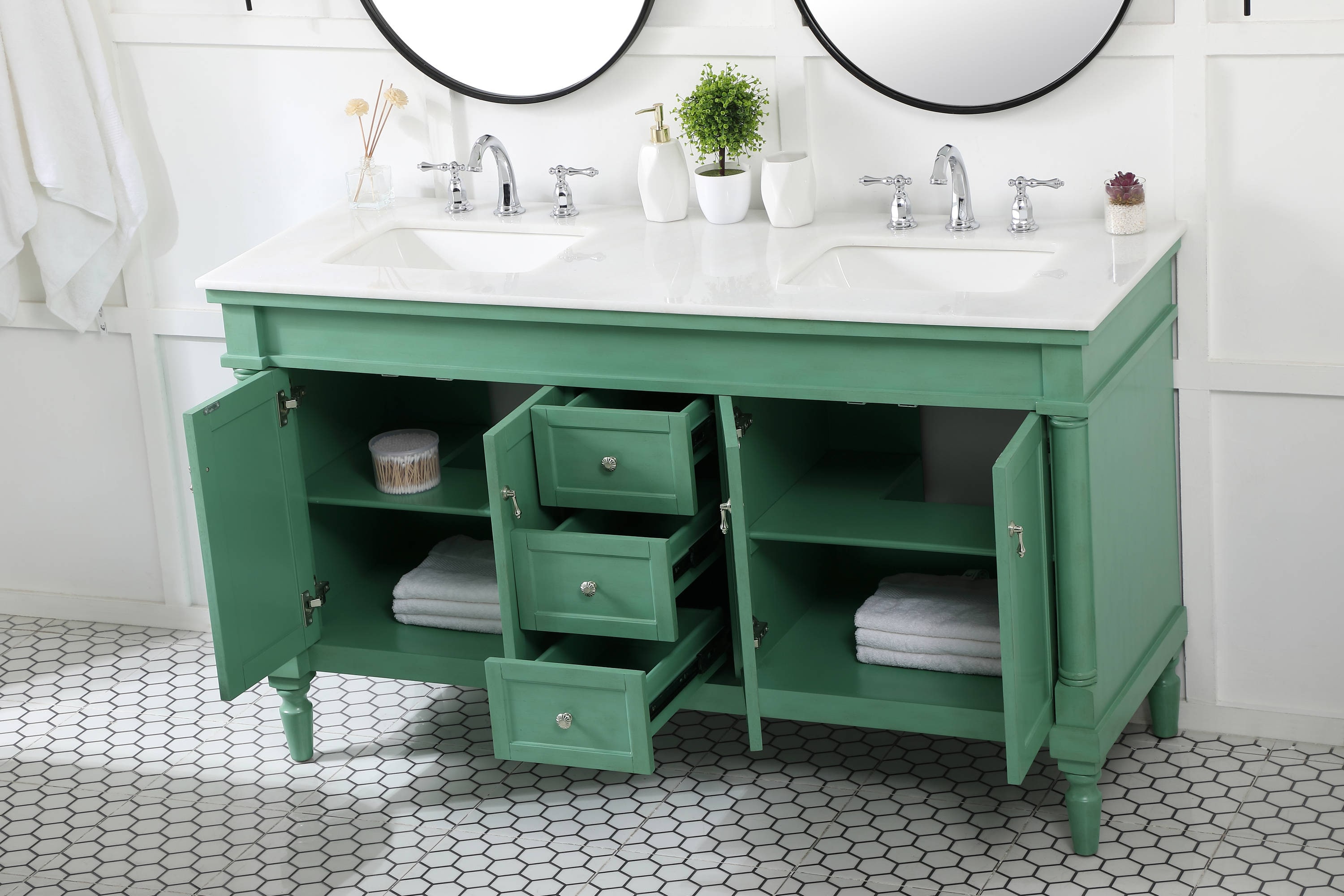 Elegant Decor HF39180DVM Bath-Vanity-Combo - View #4